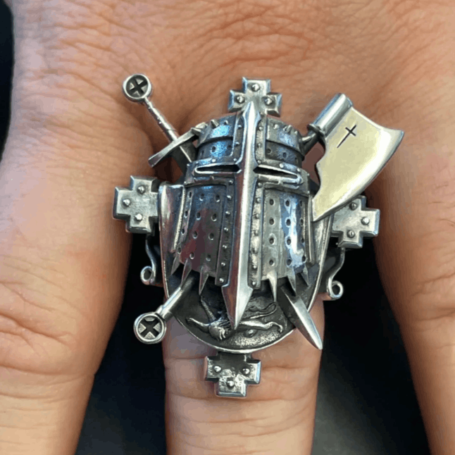 Jewelry Cavalier Jewelry Rings Open Size Chrome Ring (Size 7-13) Size ONE SIZE - 1 Thumbnail
