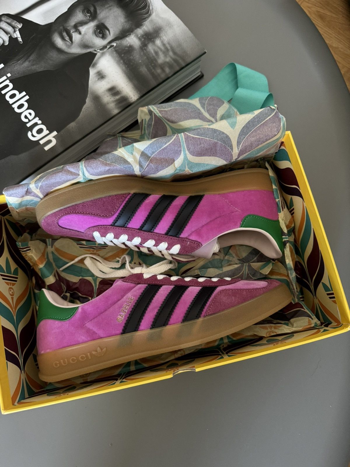 Adidas Gucci Adidas Pink Sneakers Size US 6.5 / IT 36.5 - 5 Thumbnail