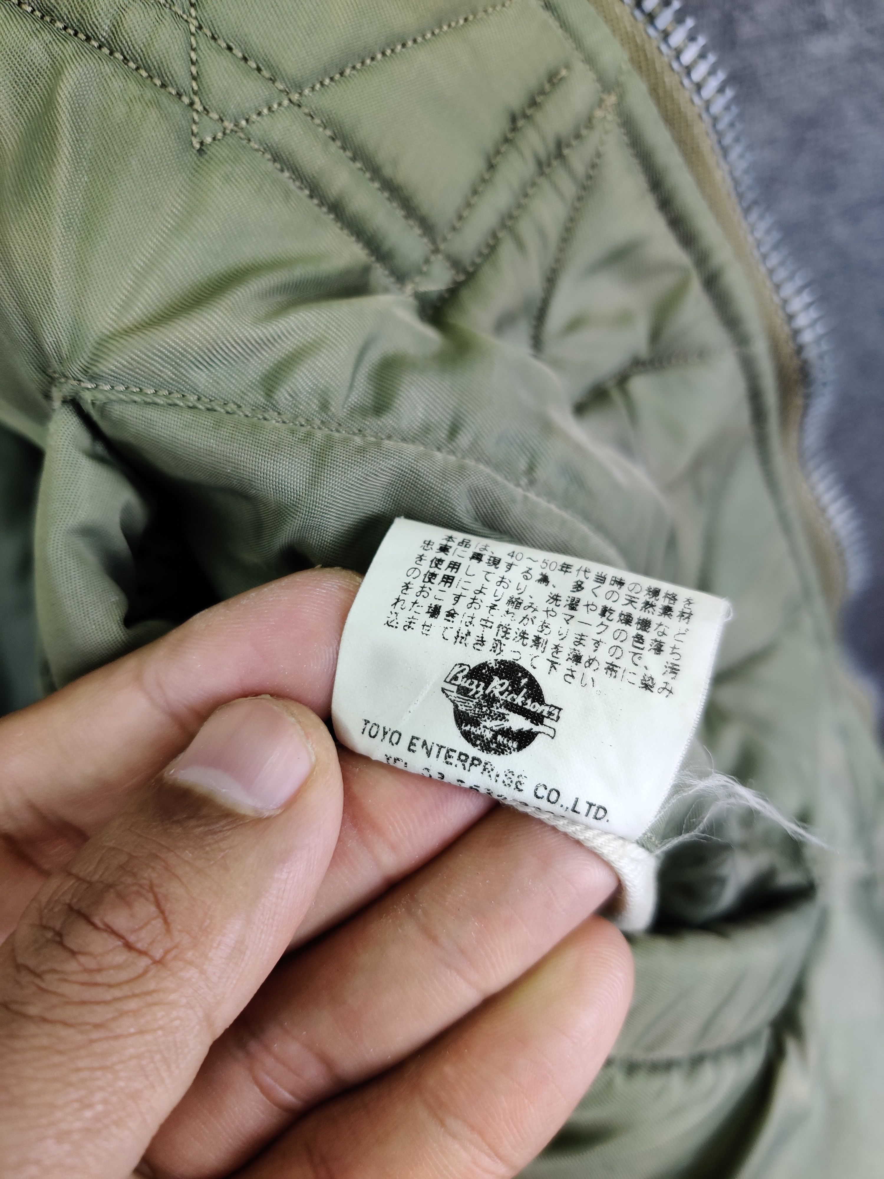 Buzz Rickson's Vintage Buzz Rickson's Distressed Ma-1 Flight Jacket Size US L / EU 52-54 / 3 - 20 Thumbnail