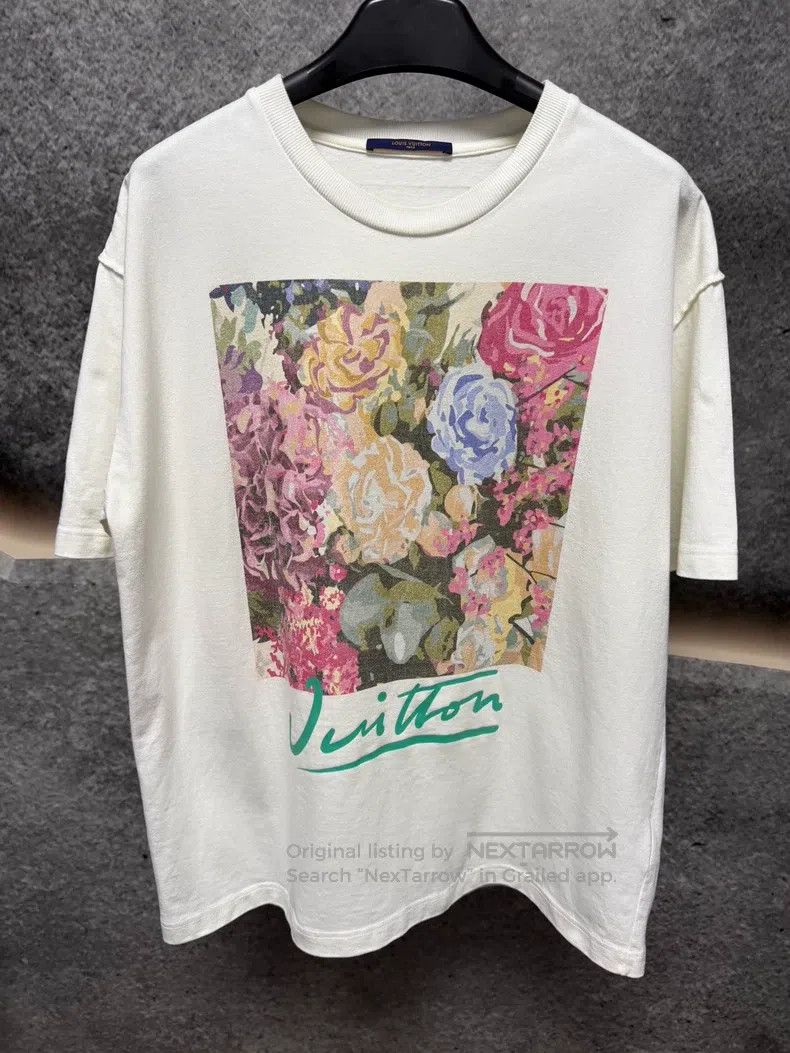 Louis Vuitton Louis Vuitton Floral short sleeve Size US XL / EU 56 / 4 - 1 Thumbnail