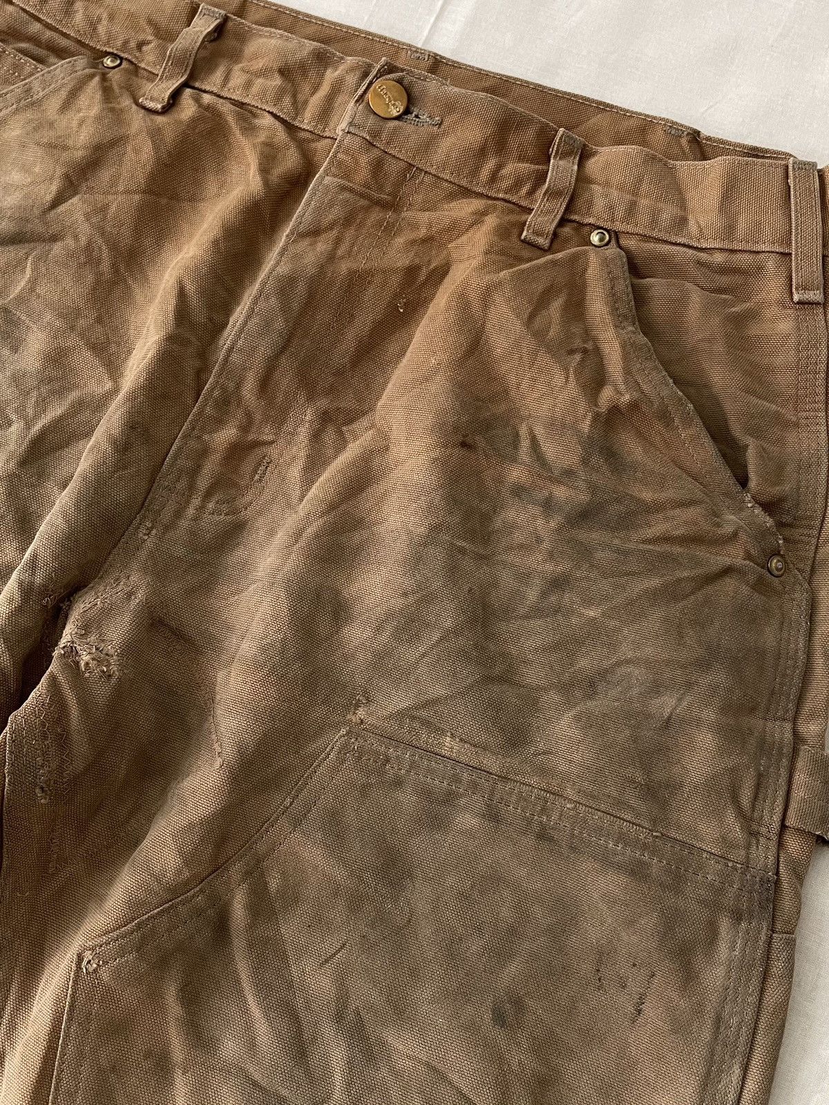 Carhartt Distressed Carhartt Double Knee Cargo Pants Vintage USA Size US 32 / EU 48 - 5 Thumbnail