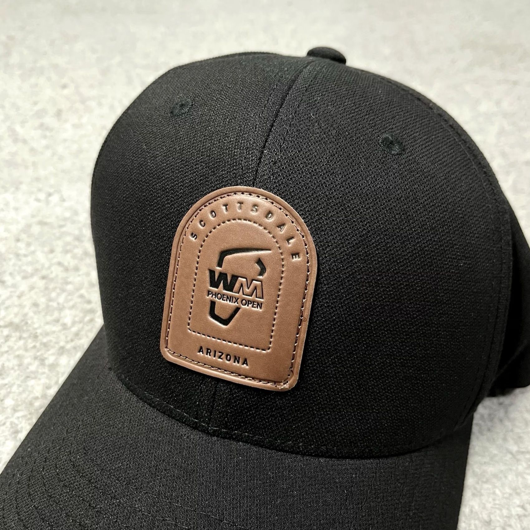 TravisMathew Waste Management Phoenix Open Hat Cap Adjustable Golf Travis Mathew Scottsdale Mens One Size Black Size ONE SIZE - 5 Thumbnail