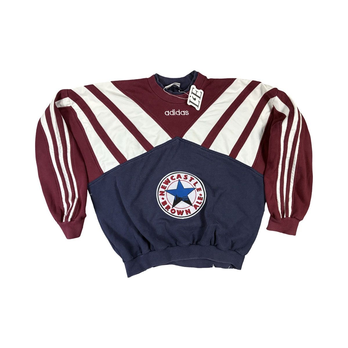 Adidas Vintage Newcastle United Adidas Sweatshirt 1995- 1996 Size M Size US M / EU 48-50 / 2 - 1 Thumbnail