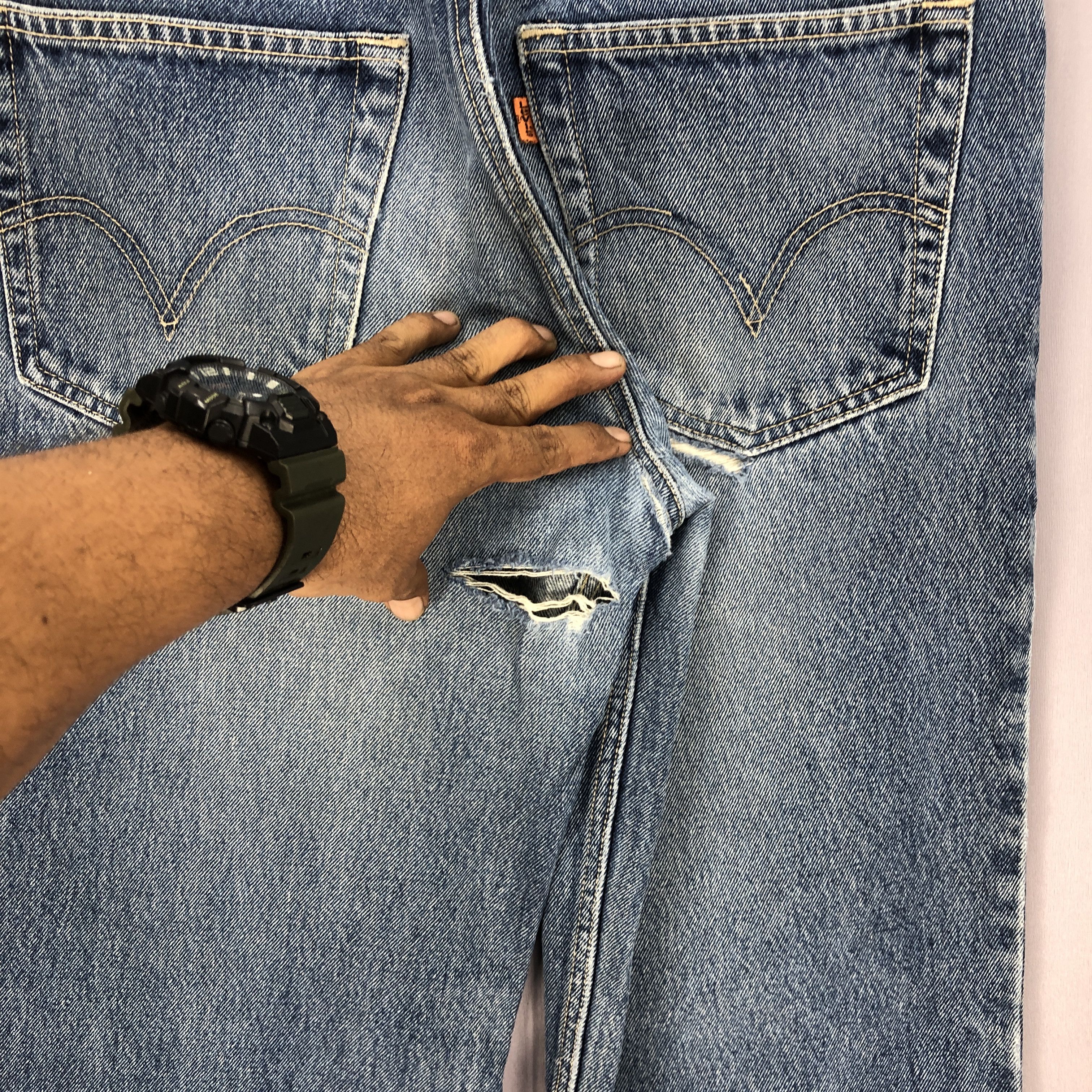 Levi's Vintage Levis 636 Orange Tab Jeans Levi's Distressed Denim Size US 32 / EU 48 - 7 Thumbnail