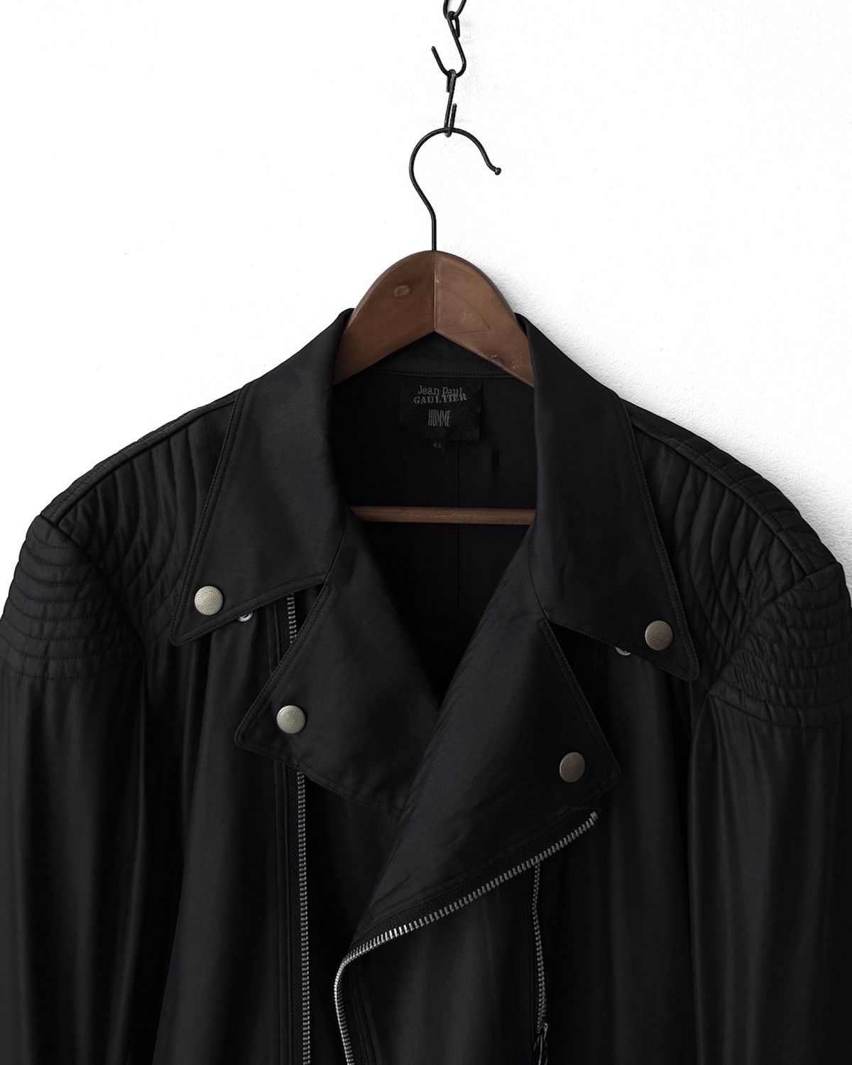 Jean Paul Gaultier JEAN PAUL GAULTIER BIKER ZIP-UP JACKET Size US L / EU 52-54 / 3 - 2 Thumbnail