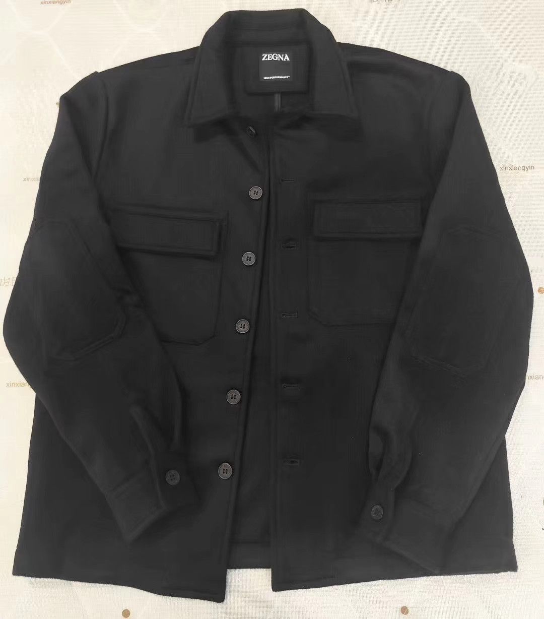 Ermenegildo Zegna Zegna minimalist pure wool top Size US L / EU 52-54 / 3 - 2 Thumbnail