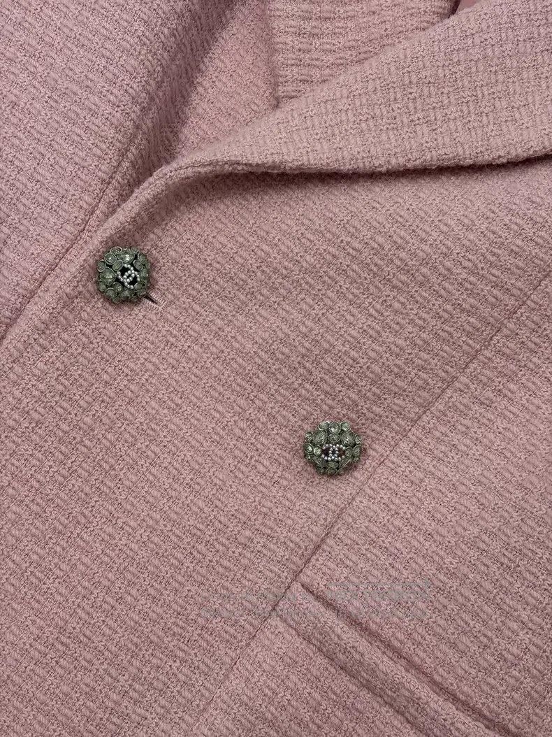 Chanel Chanel Autumn and winter double-breasted wool tweed jacket Size XS / US 0-2 / IT 36-38 - 3 Thumbnail