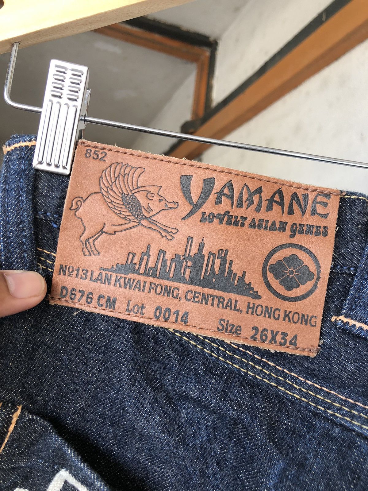 Evisu Rare❗️Vintage 80s Evisu Yamane Embroidery Denim Size US 26 / EU 42 - 7 Thumbnail