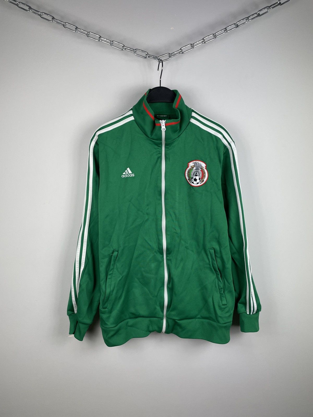 Adidas × Vintage Adidas Mexico Football Track Top Size US S / EU 44-46 / 1 - 1 Thumbnail