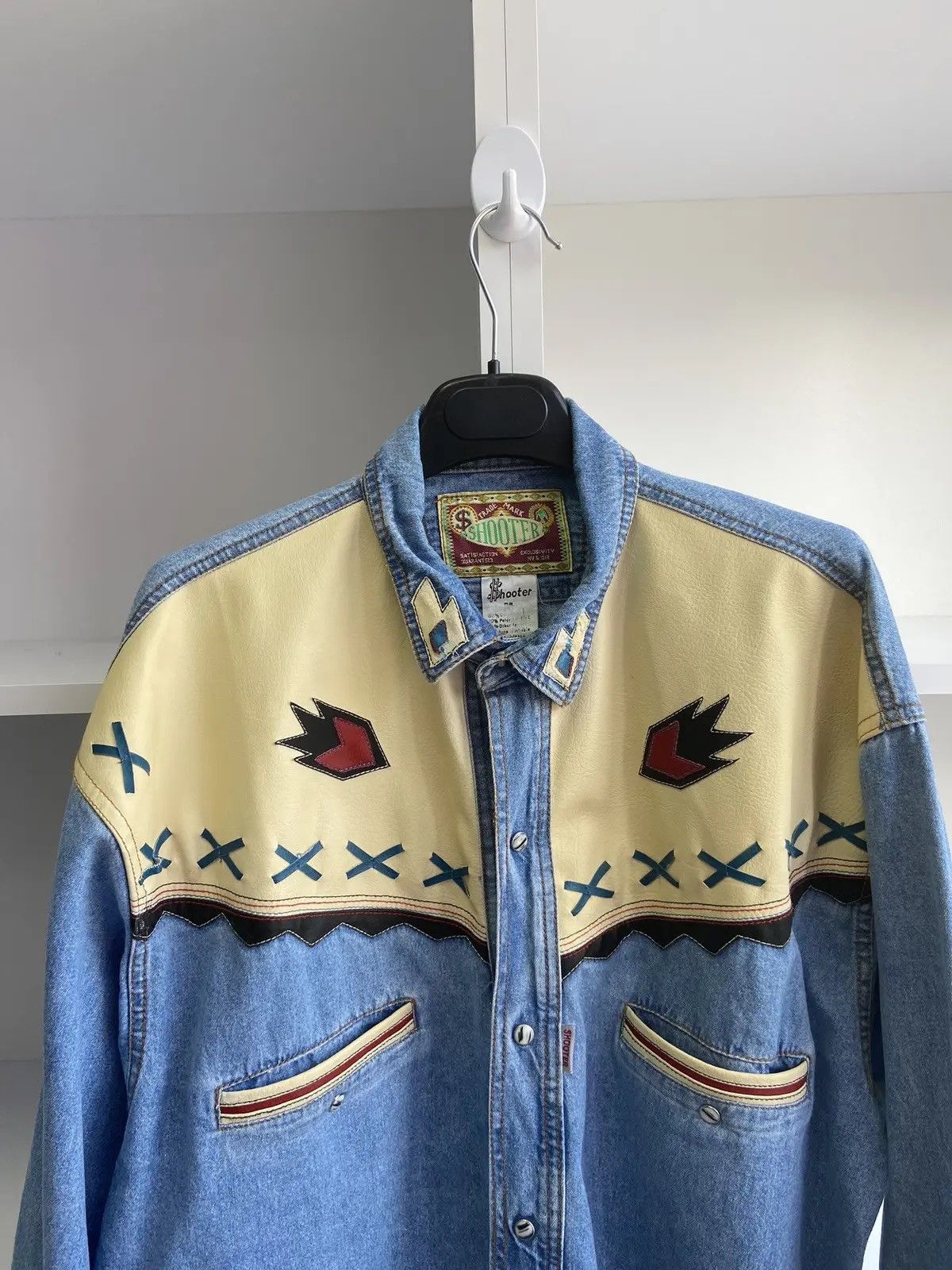 Designer × Vintage Vintage Shooter heavy shirt Size US M / EU 48-50 / 2 - 4 Thumbnail