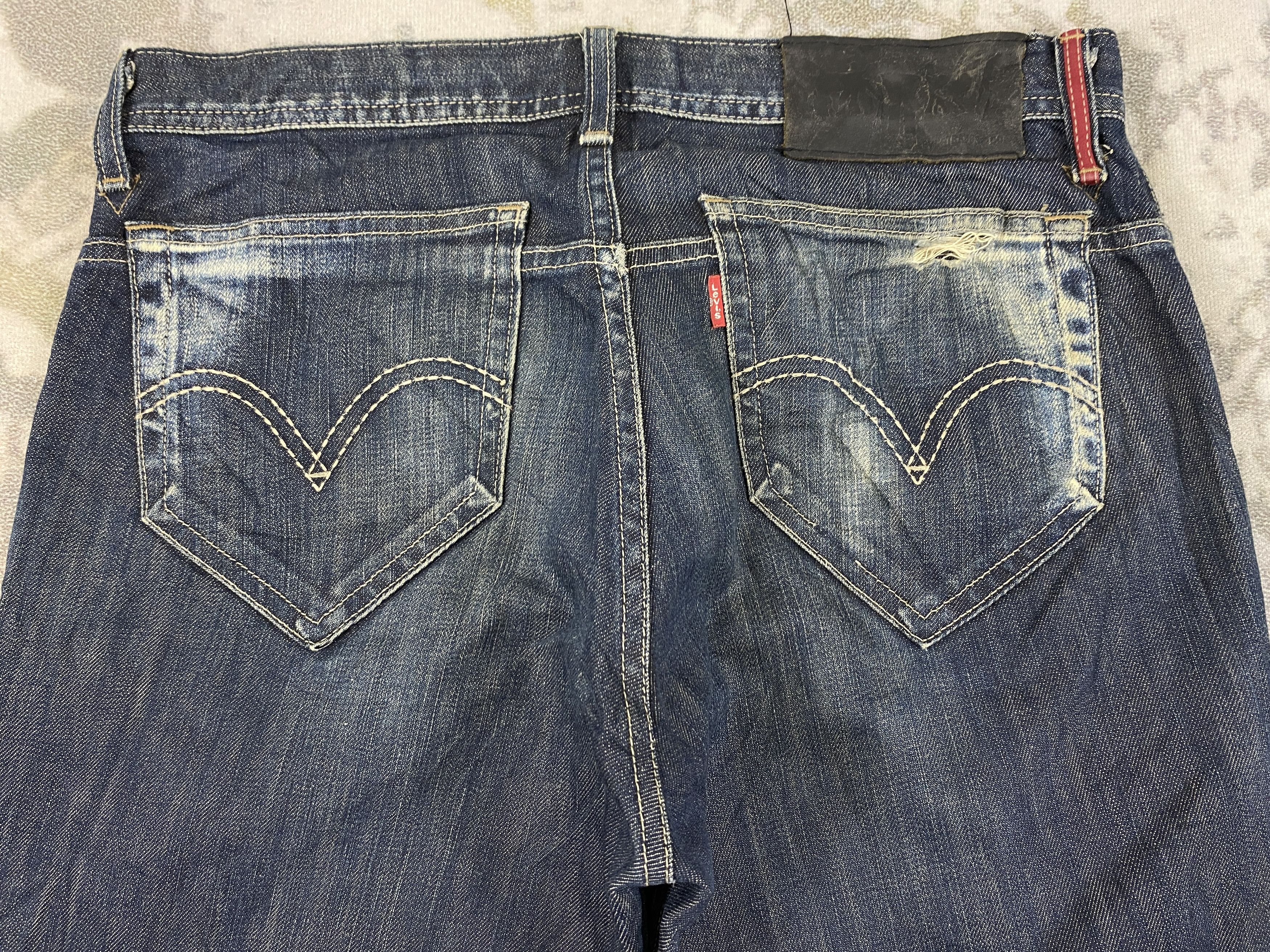 Levi's Distressed Vintage Levi's 704 Jeans 33x29.5 Denim- JN3925 Size US 33 - 4 Thumbnail