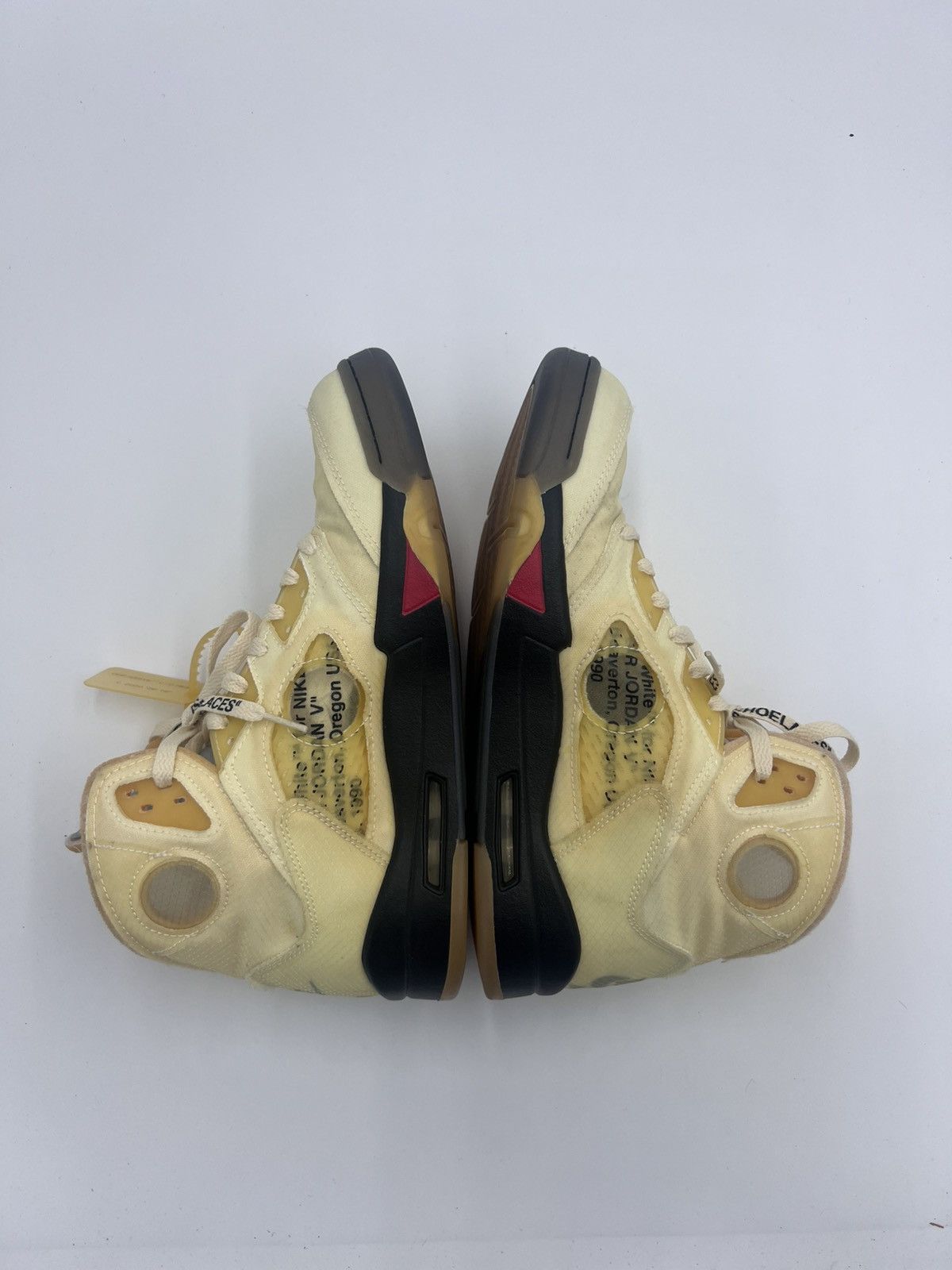 Nike × Off-White Jordan 5 Retro Off-White Sail Size US 10 / EU 43 - 5 Thumbnail