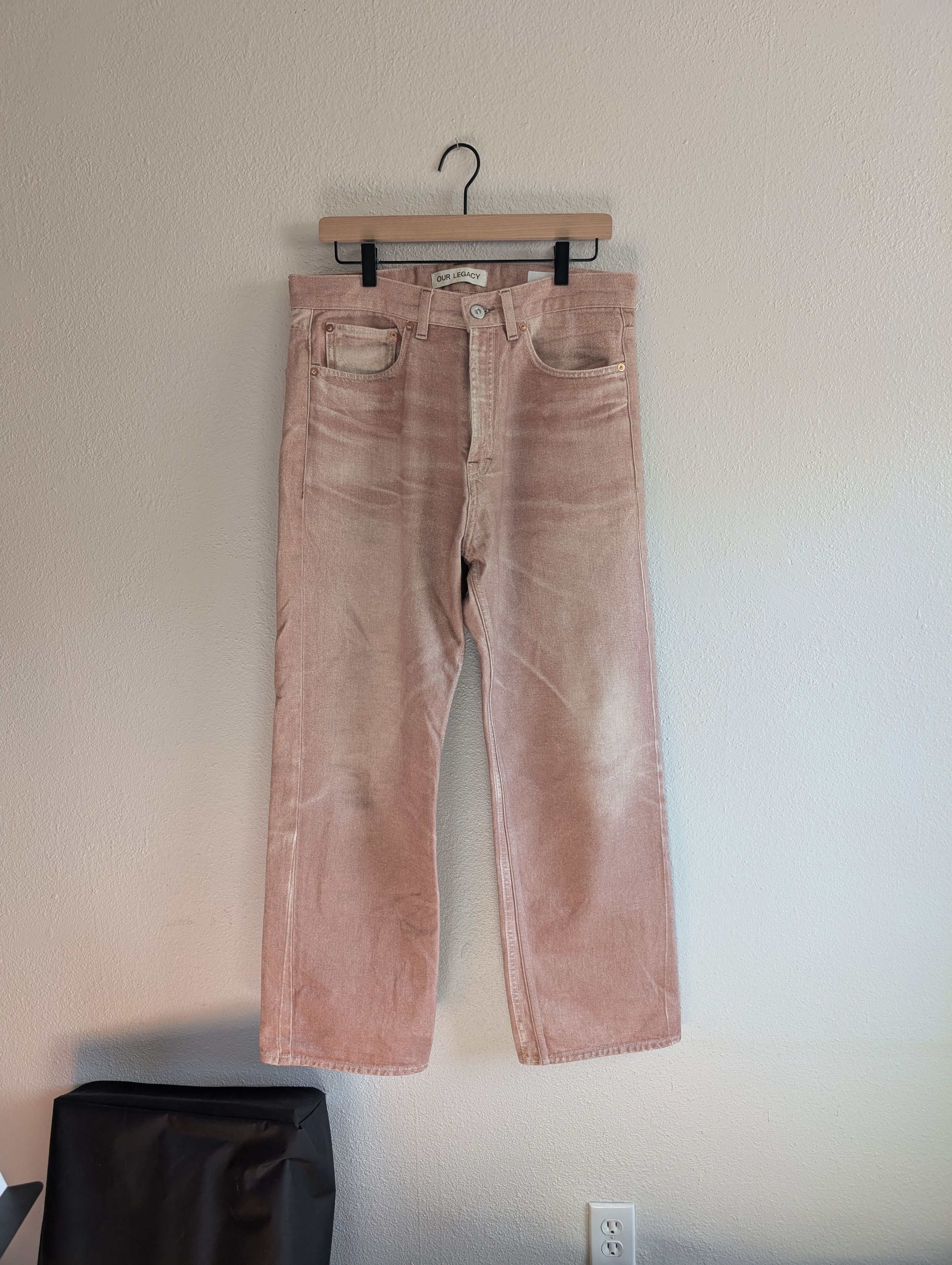 Our Legacy Our Legacy Digital Denim Third Cut Rust | Grailed