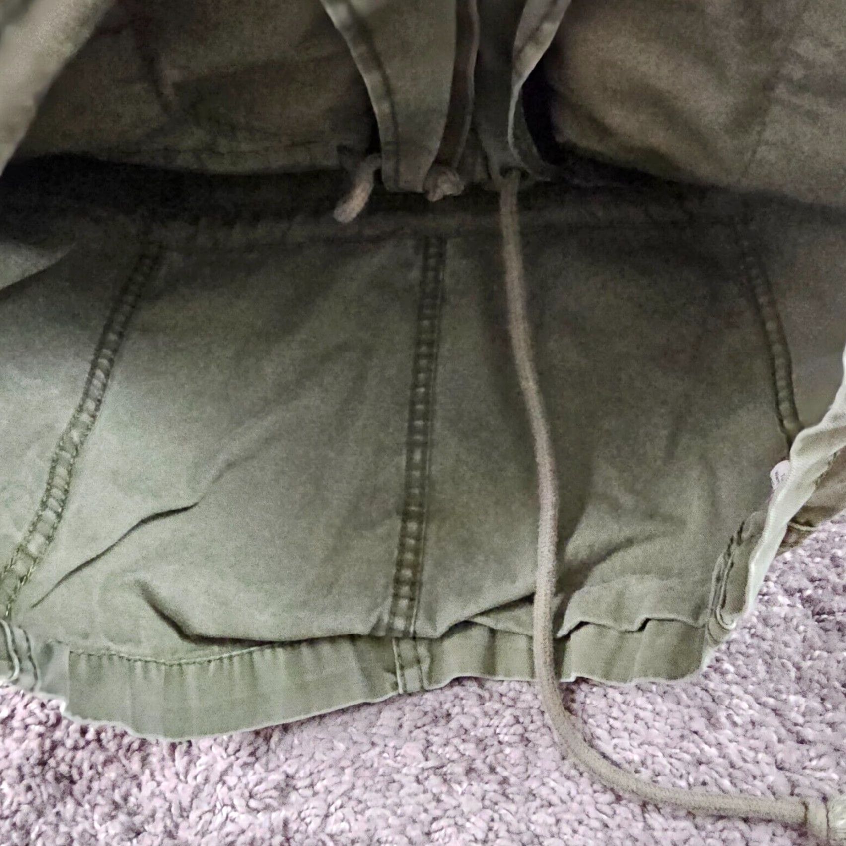 Madewell Madewell Jacket Women’s XS Green Field Military Full Zip Utility Adjustable Womens Size XS / US 0-2 / IT 36-38 - 5 Thumbnail