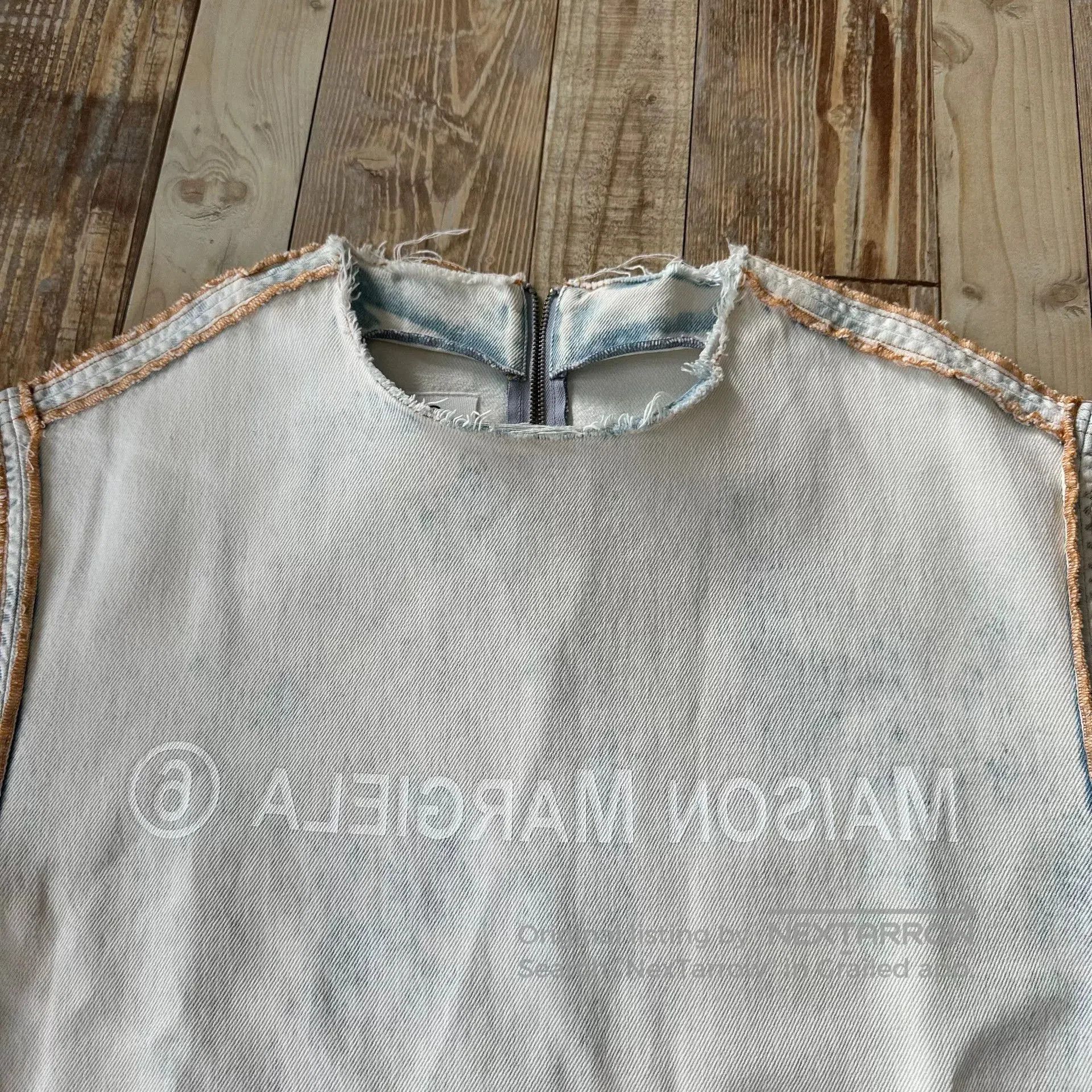 MM6 Maison Margiela MM6 Distressed Denim Mid. Size XS / US 0-2 / IT 36-38 - 3 Thumbnail