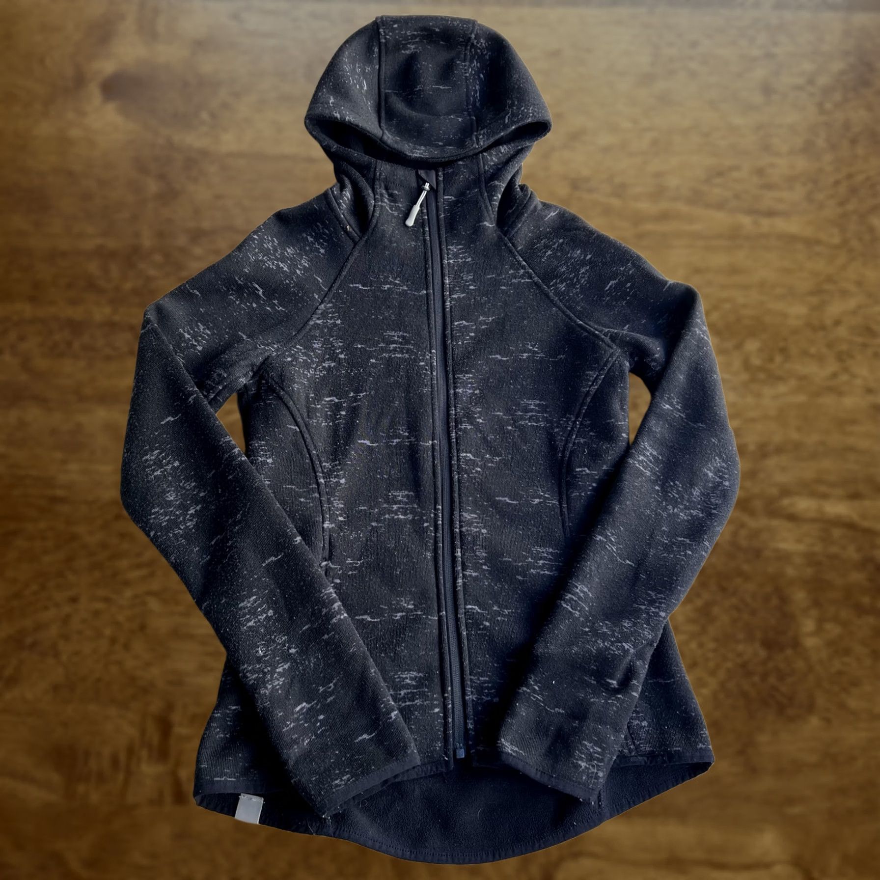 Bench VINTAGE Bench Jacket Womens Small Black Fleece Hooded Full Zip Zippered Pockets Outdoor Size S / US 4 / IT 40 - 1 Thumbnail