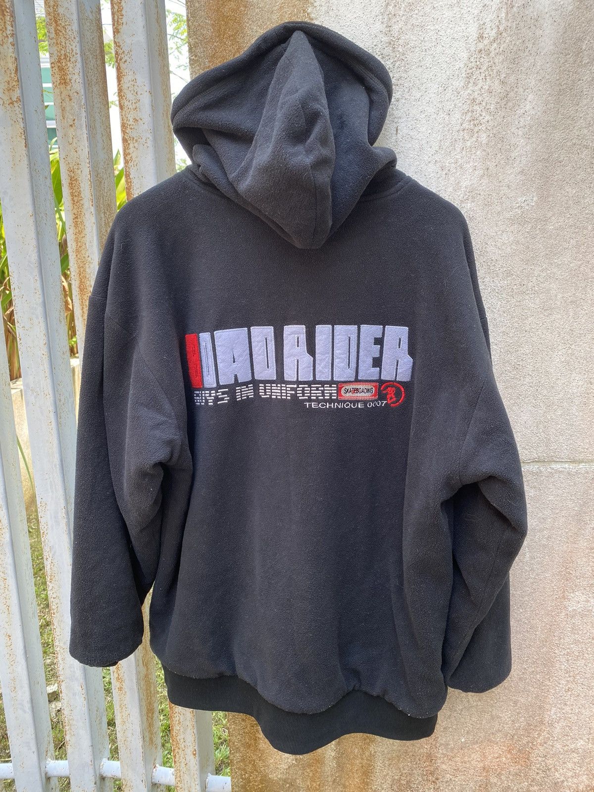Japanese Brand × Welcome Skateboards Vintage Boad rider skateboading 0007 revesible Hoodie design Size US L / EU 52-54 / 3 - 4 Thumbnail