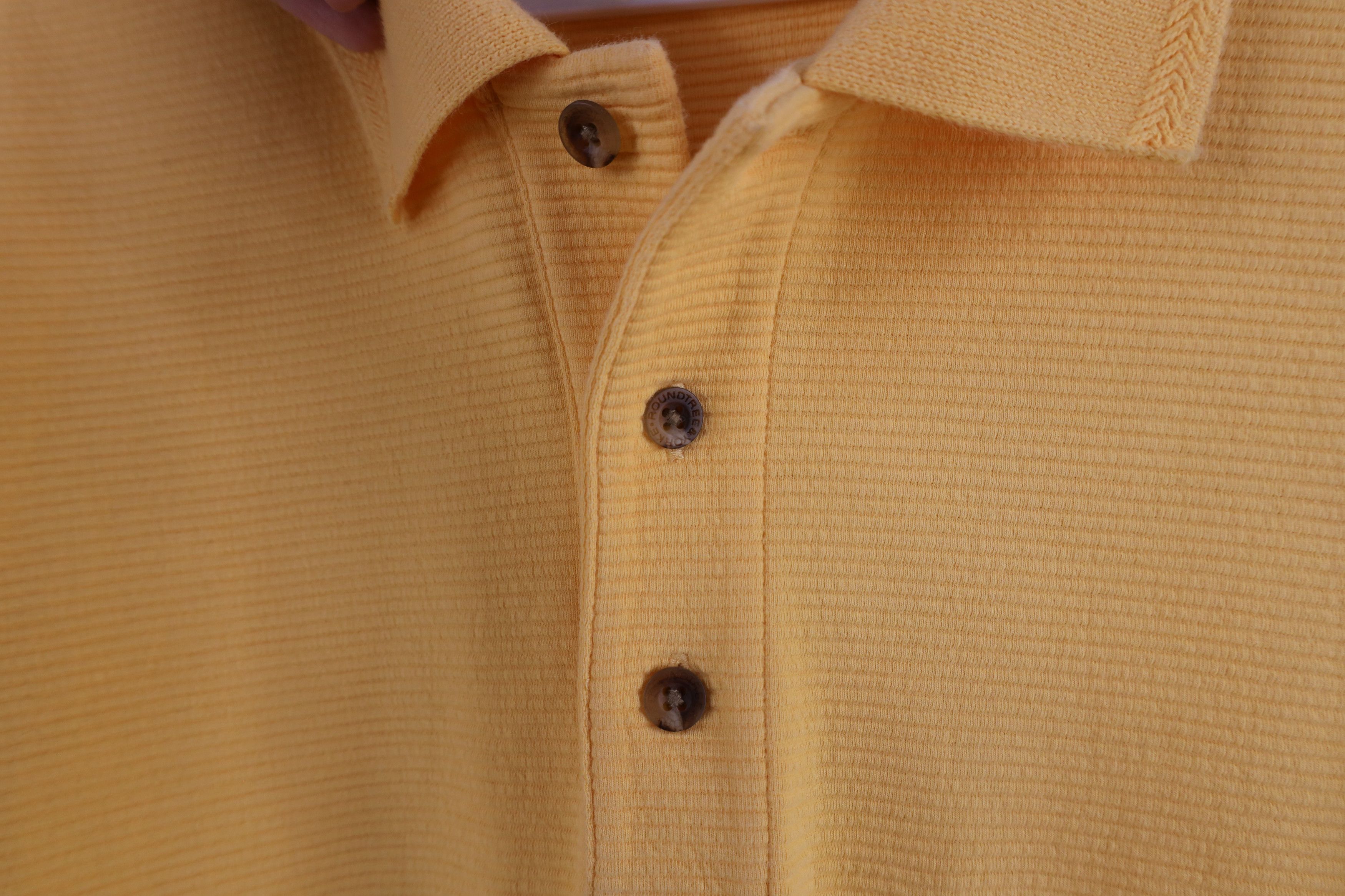 Vintage Vintage 90s Streetwear Long Sleeve Rugby Polo Shirt Yellow Size US M / EU 48-50 / 2 - 7 Thumbnail