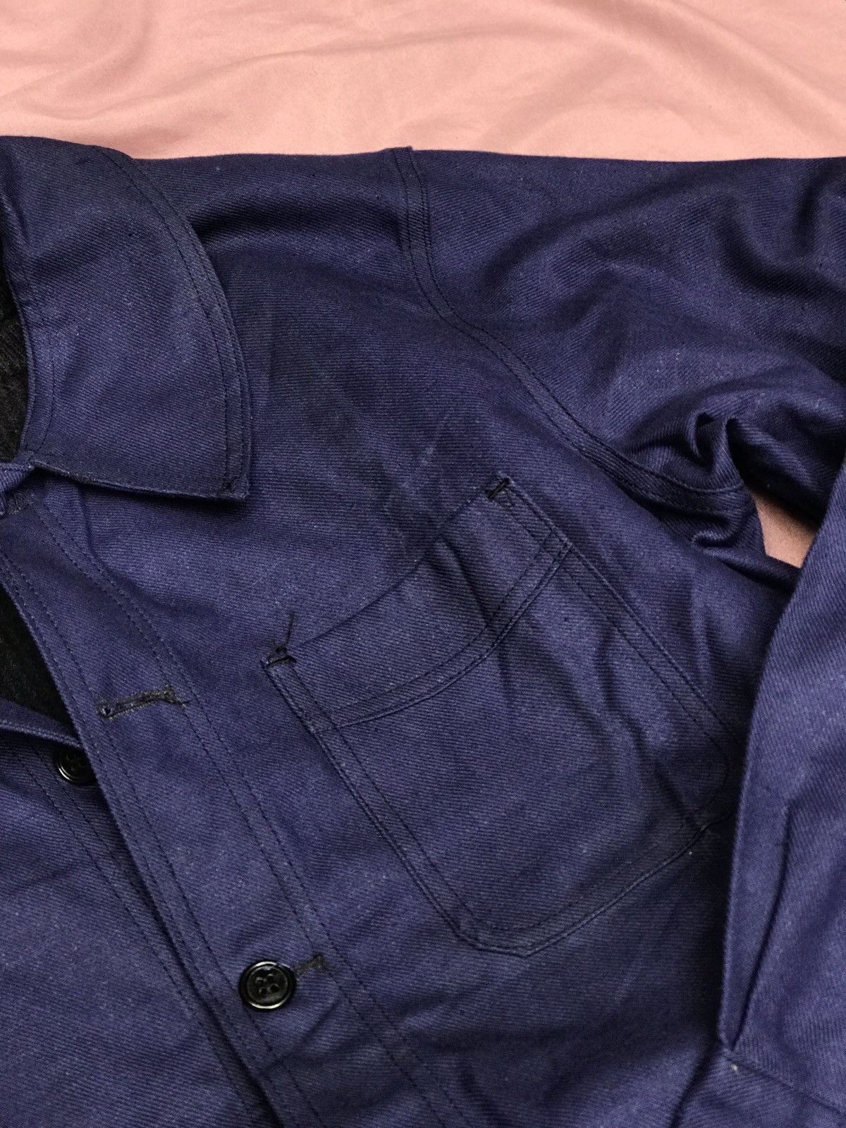 Other LE MONT St.BERNARD VINTAGE GENUINE FRENCH CHORE COAT Size US M / EU 48-50 / 2 - 8 Thumbnail