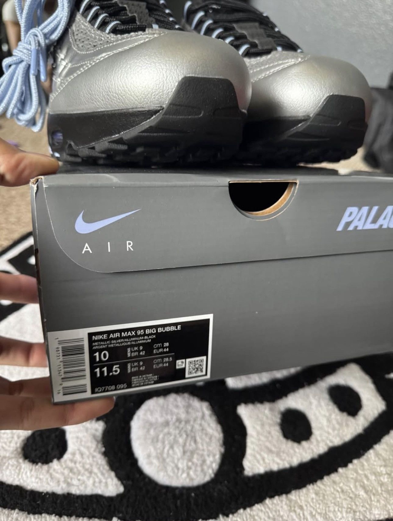 Palace Nike x Palace Airmax 95 “big bubble palace” Size US 10 / EU 43 - 7 Thumbnail