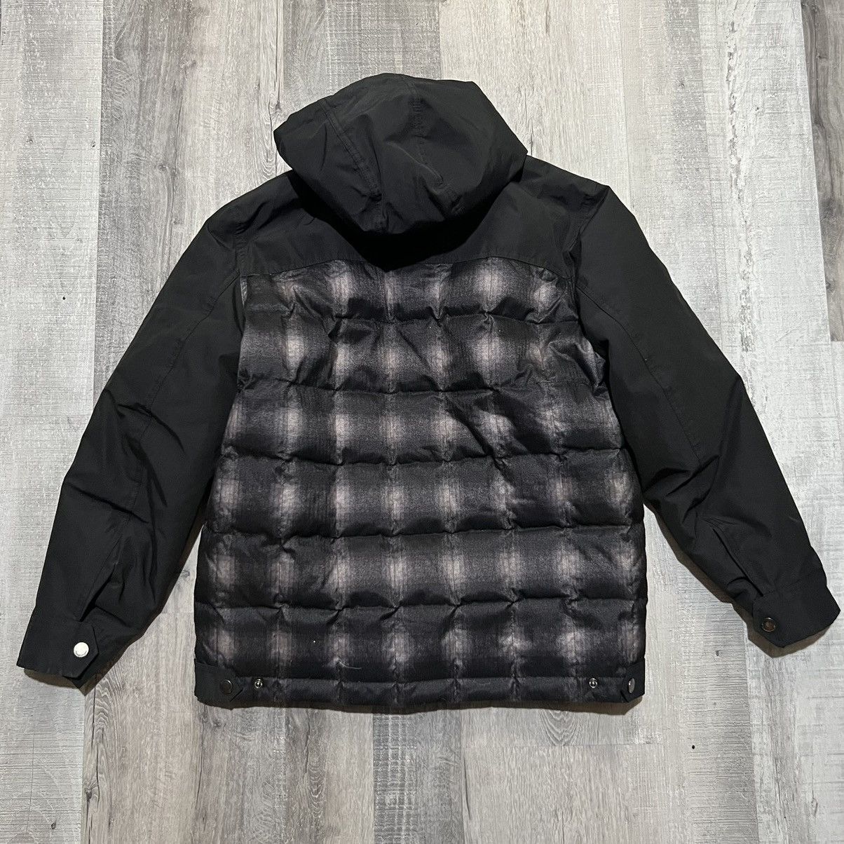 Pendleton Pendleton 650 Fill Duck Down Black/Grey Shadow Plaid Jacket Size US M / EU 48-50 / 2 - 3 Thumbnail