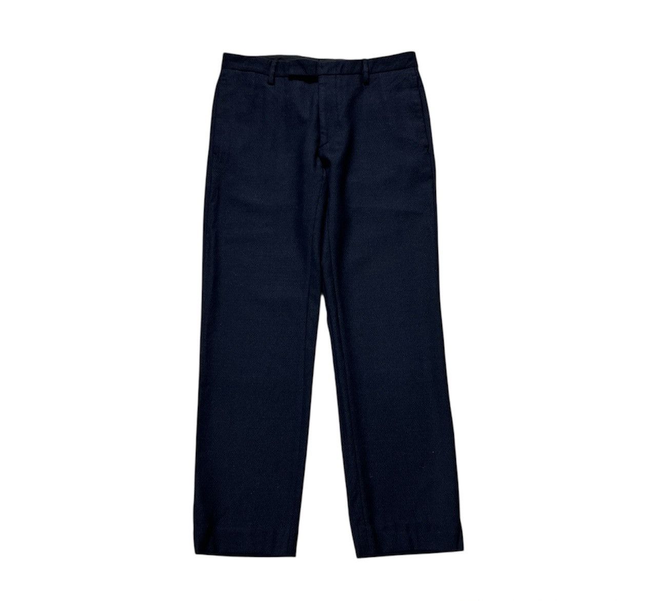 Dior Dior hedi slimane wool silk textured navy casual pants suit Size US 30 / EU 46 - 1 Thumbnail