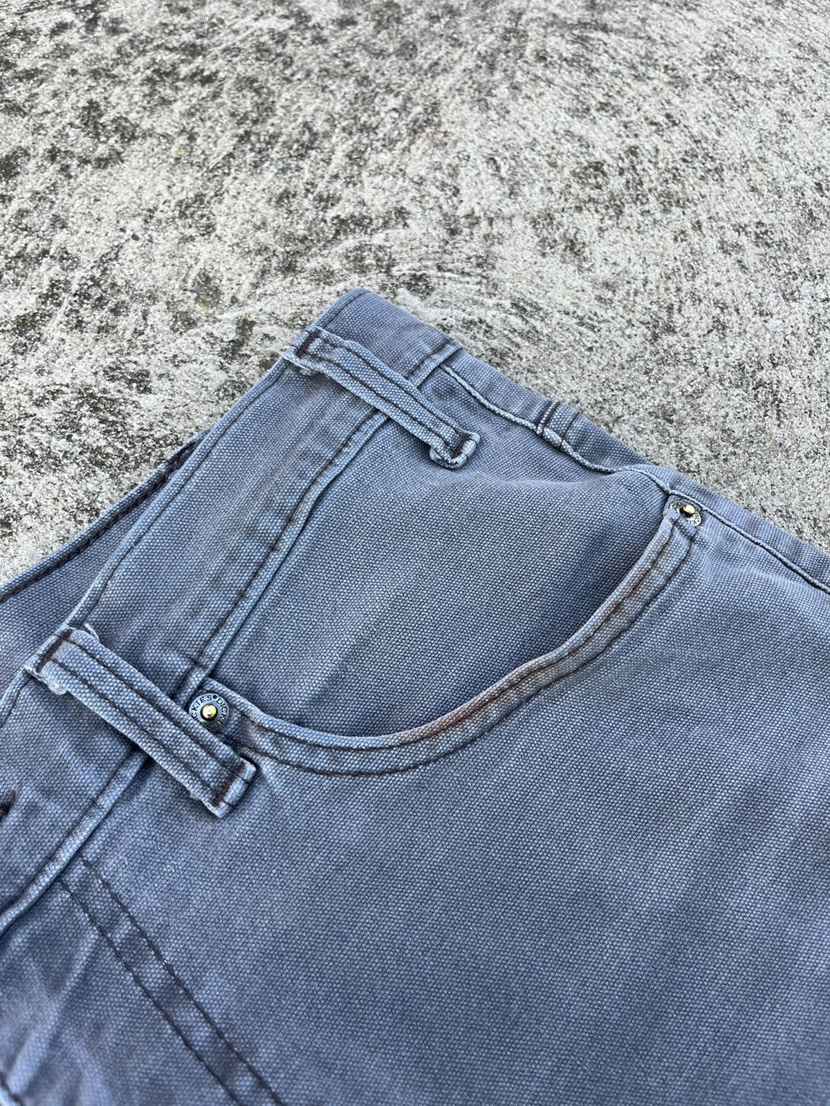 Dickies × JNCO × Vintage Vintage 00’s Dickies Faded Thrashed Pants Size US 32 / EU 48 - 4 Thumbnail