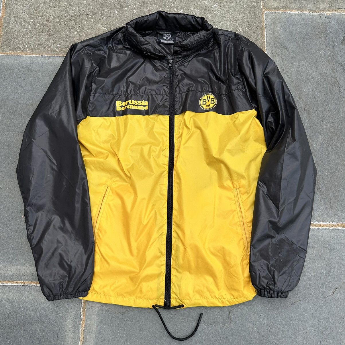 Vintage Borussia Dortmund Windbreaker Size US M / EU 48-50 / 2 - 1 Thumbnail