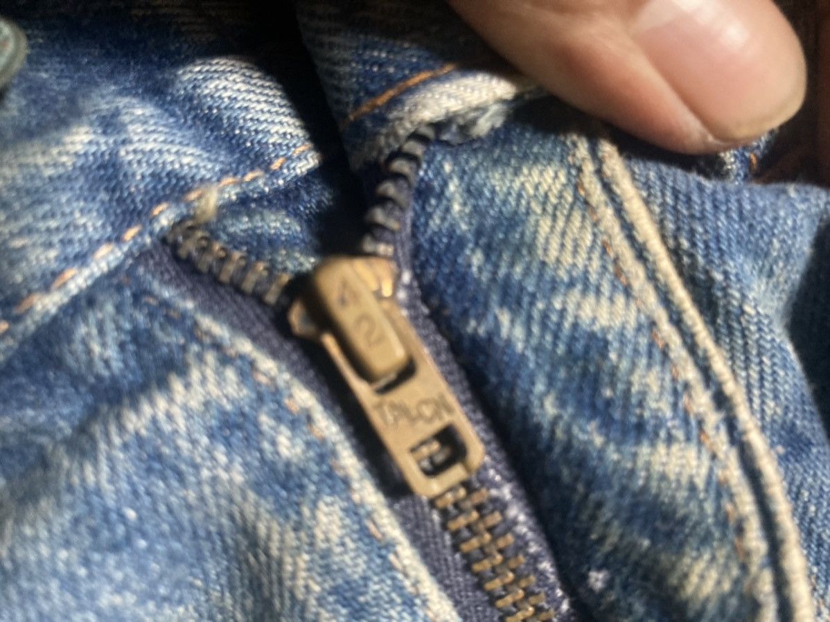 Levi's × Vintage Vintage Levi’s 505-0217 Single Black V Bold Size US 32 / EU 48 - 9 Thumbnail