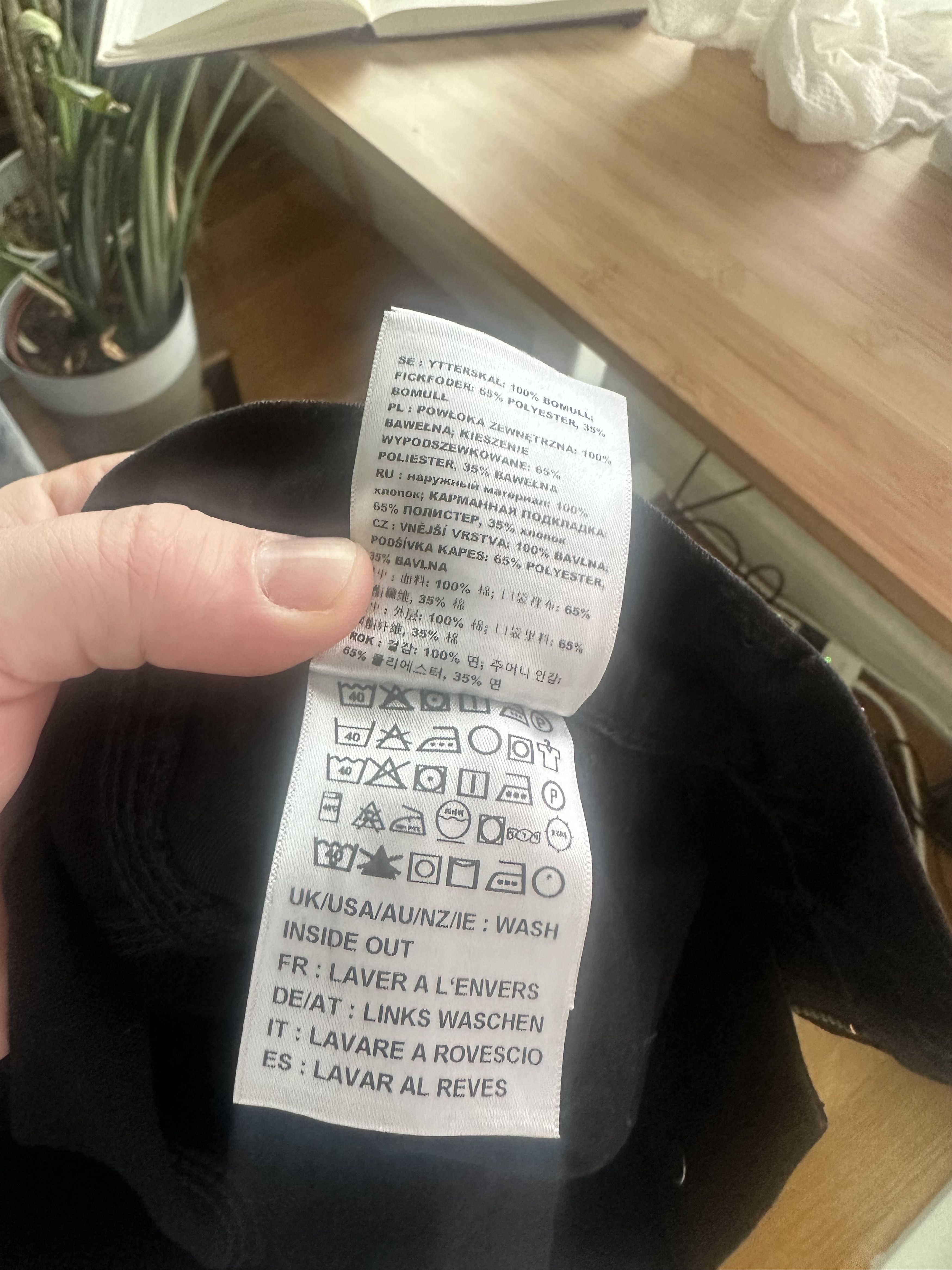 Carhartt Wip Carhartt WIP Black Wide Leg Pant - Size 32 Size US 32 / EU 48 - 6 Thumbnail