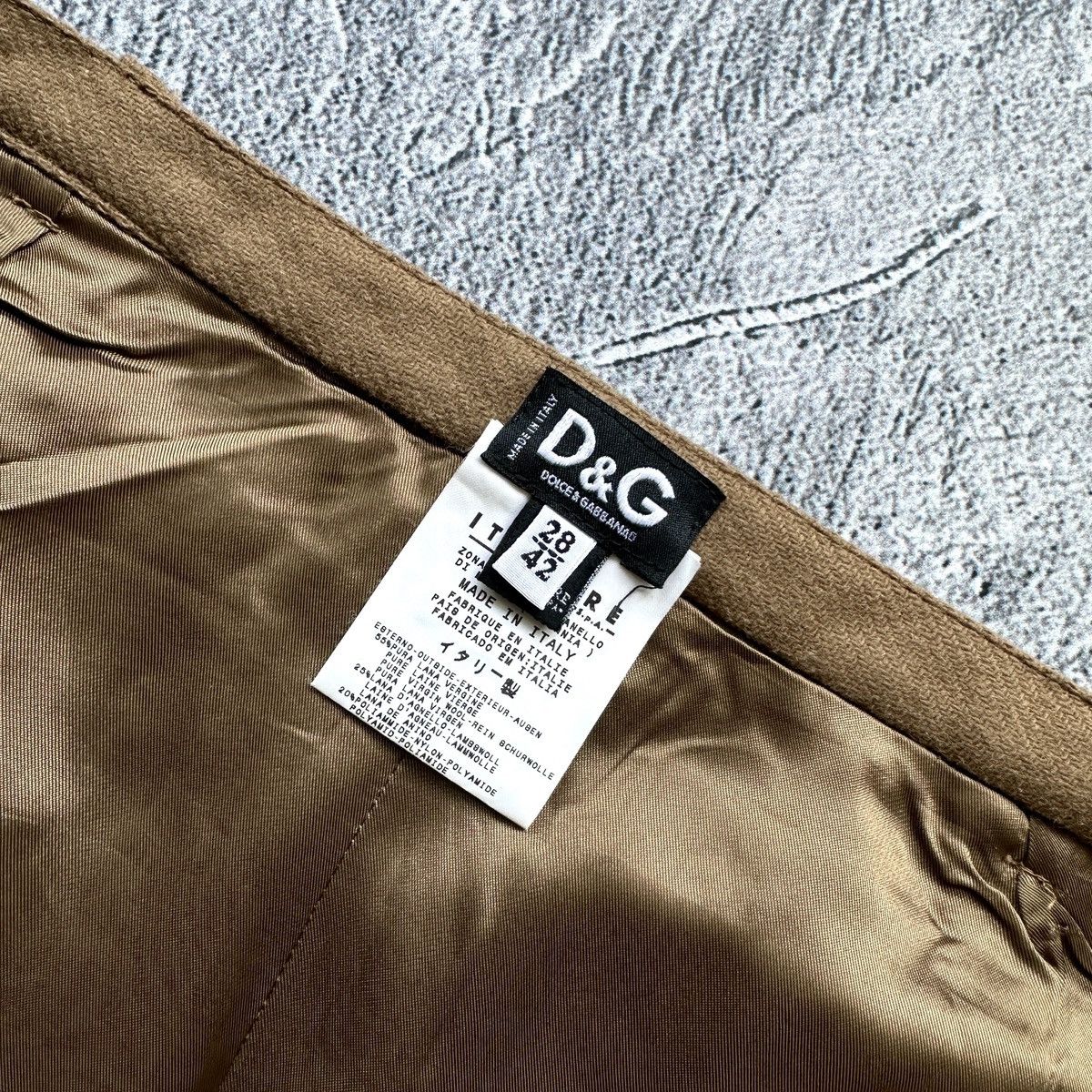 Dolce & Gabbana × Vintage 🔥Vintage Women’s Wool Skirt Dolce&Gabbana Brown Size: 42 Size 28" / US 6 / IT 42 - 11 Thumbnail