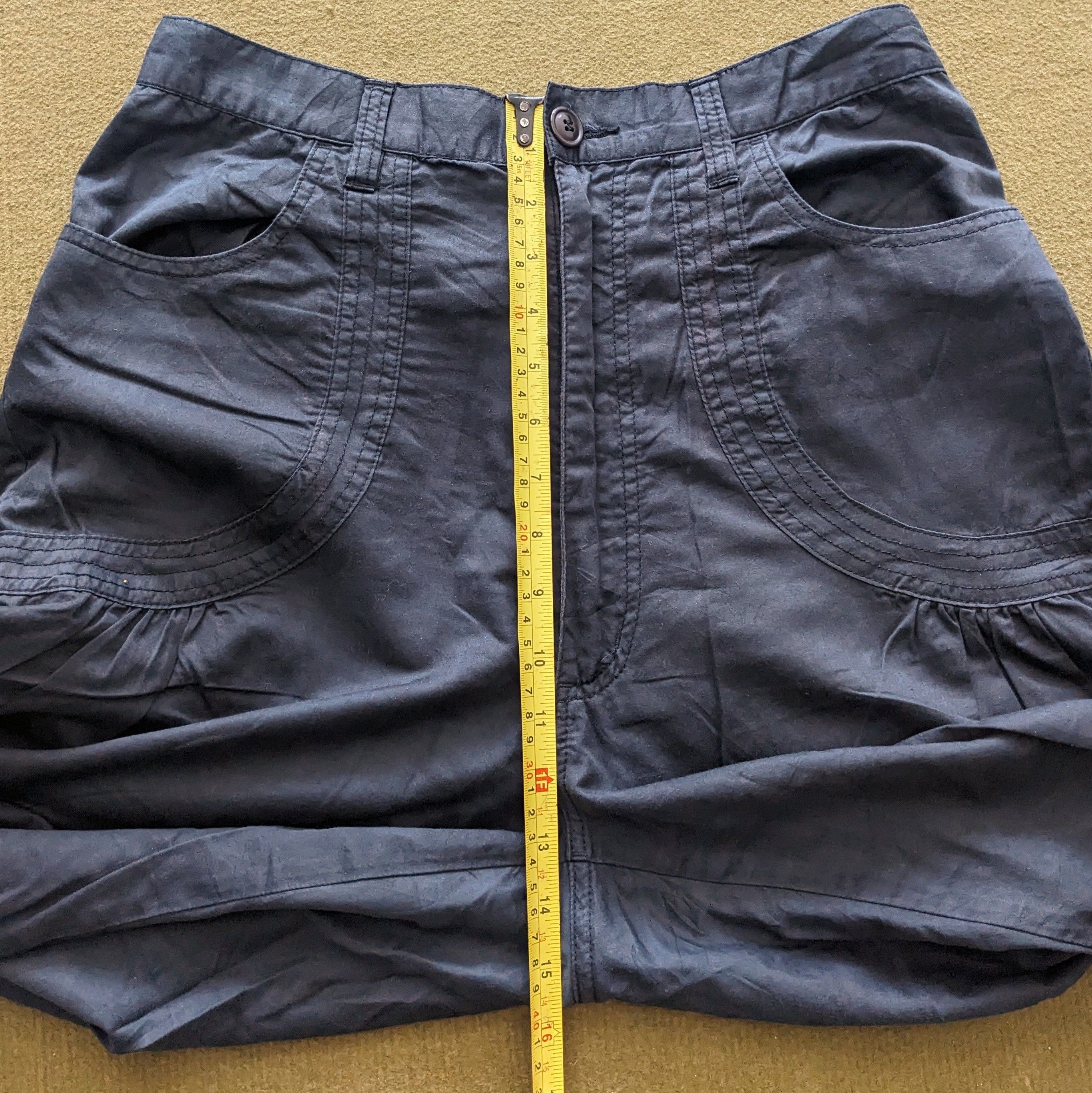 Japanese Brand Vintage Sunaokuwahara by Issey Miyake Buggy Pants Size US 29 - 6 Thumbnail
