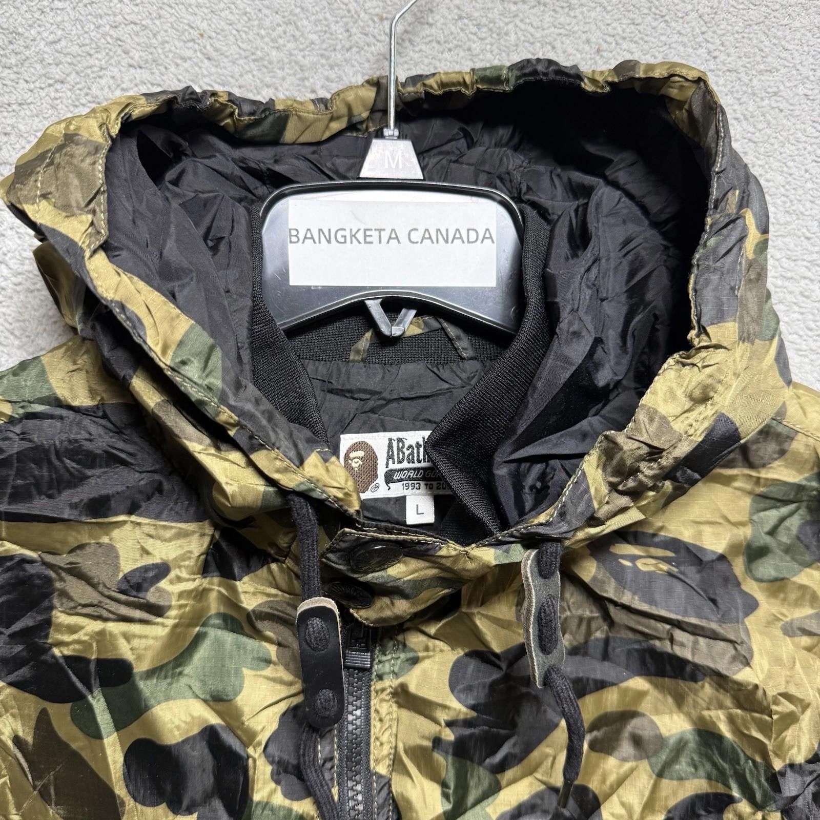 Other A Bathing Ape BAPE Camo Zip Jacket L Men’s Size US 34 / EU 50 - 3 Thumbnail