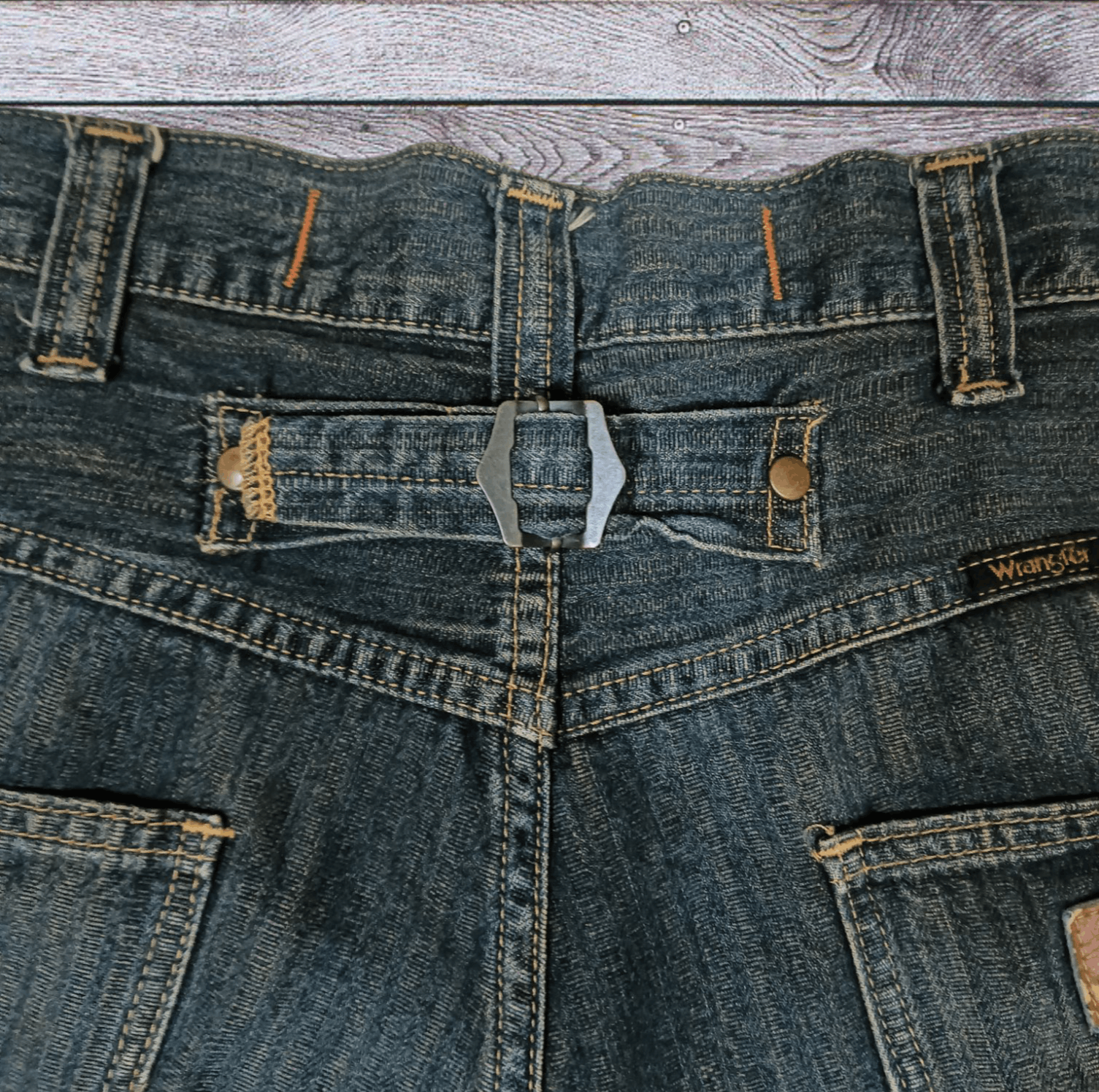 Wrangler WRANGLER BUCKLE BACK FLARE JEANS Size US 33 - 13 Thumbnail