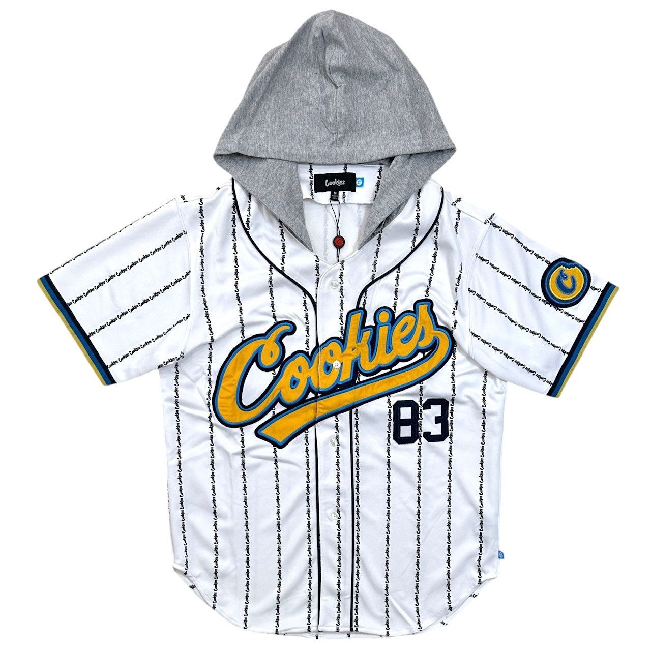 Cookies Cookies SF Clothing Embroidered Hooded Baseball Jersey Shirt Size US M / EU 48-50 / 2 - 1 Thumbnail