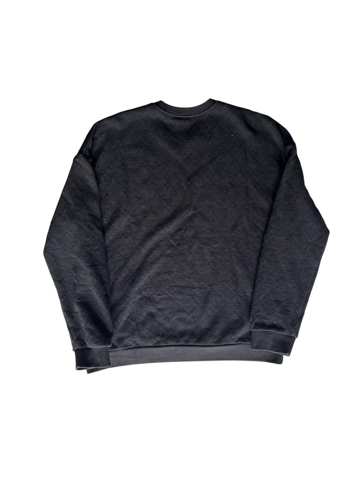 Chrome Hearts Chrome Hearts Jacquard Monogram Sweatshirt Black Size US M / EU 48-50 / 2 - 2 Thumbnail