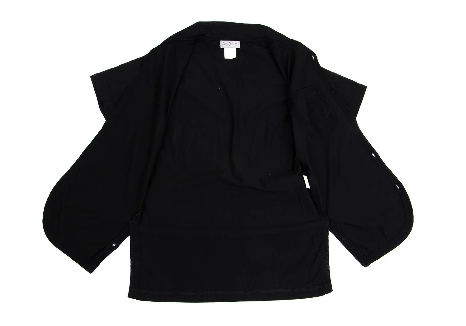 Yohji Yamamoto Yohji Yamamoto Side Slit Round Collar Shirt Size US M / EU 48-50 / 2 - 10 Thumbnail