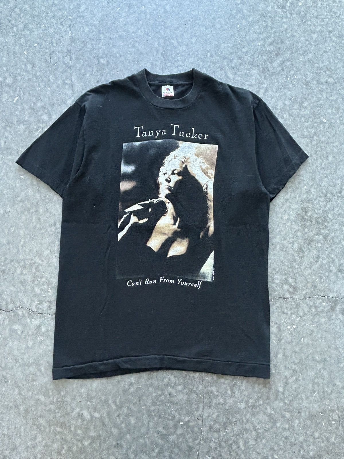 Fruit Of The Loom Vintage 90s Tanya Tucker Tour Graphic Tee Size US L / EU 52-54 / 3 - 1 Thumbnail