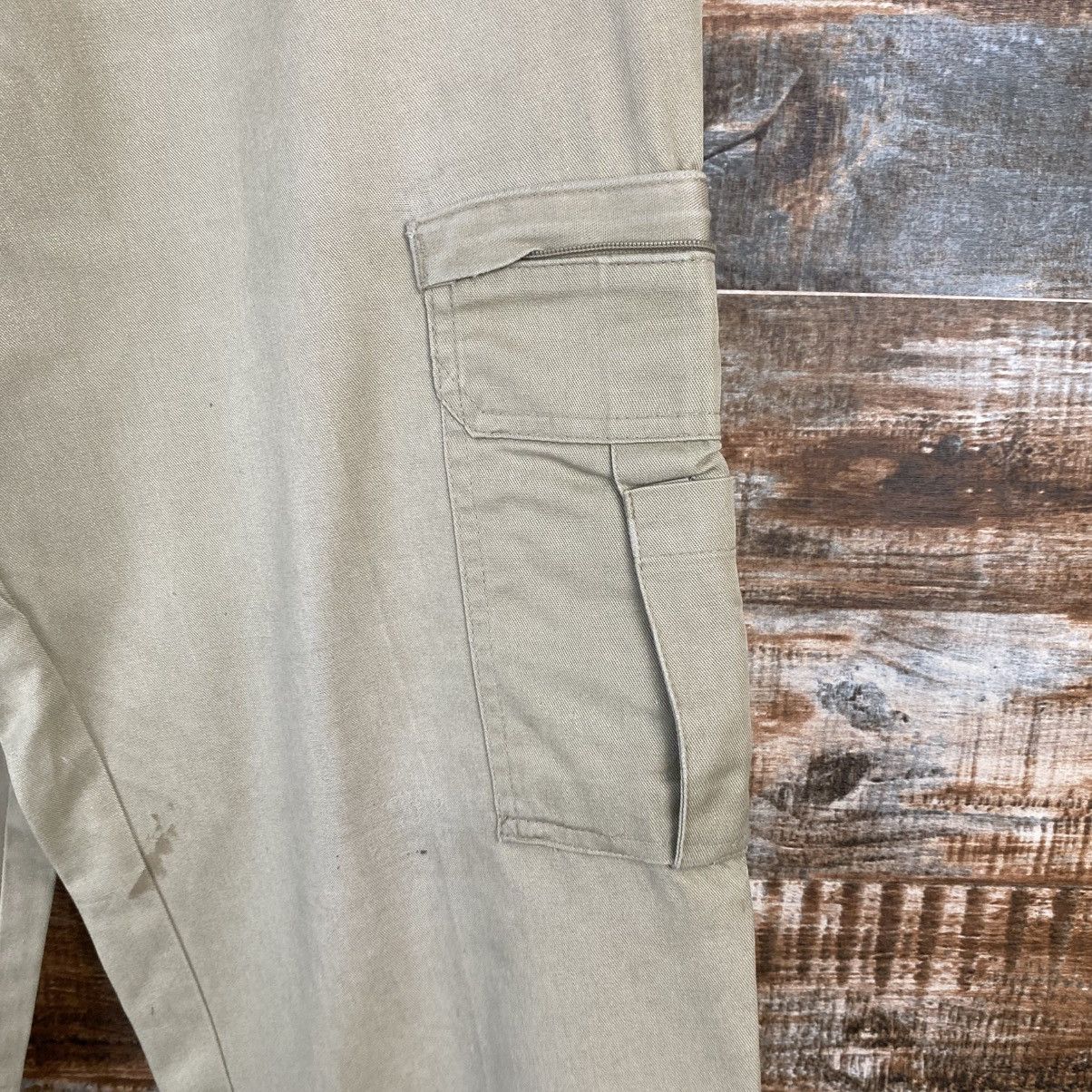 Dickies DL Dickies Beige Cargo Multipocket Pants #C1263 Size US 34 / EU 50 - 9 Thumbnail