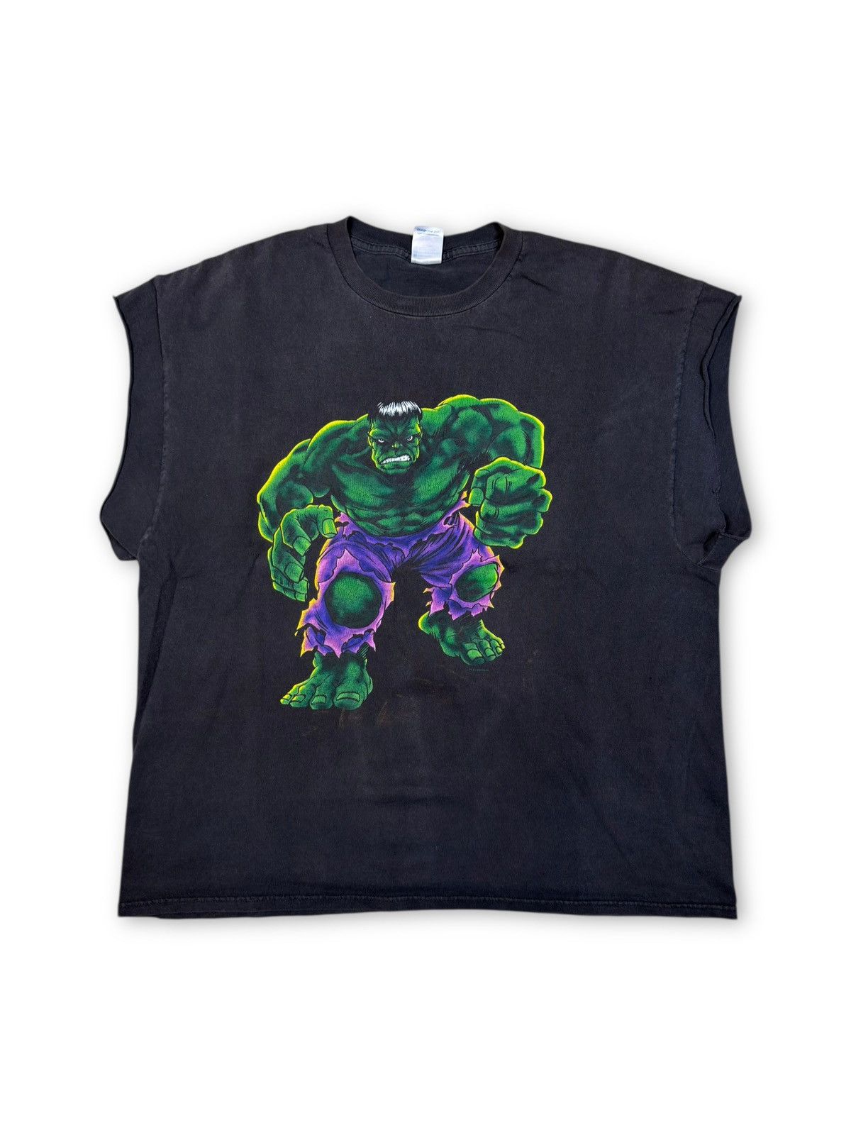Marvel Comics *RARE* VTG 00s Y2k MARVEL HULK COMICS 00s DEMNA STYLE Size US XL / EU 56 / 4 - 1 Thumbnail