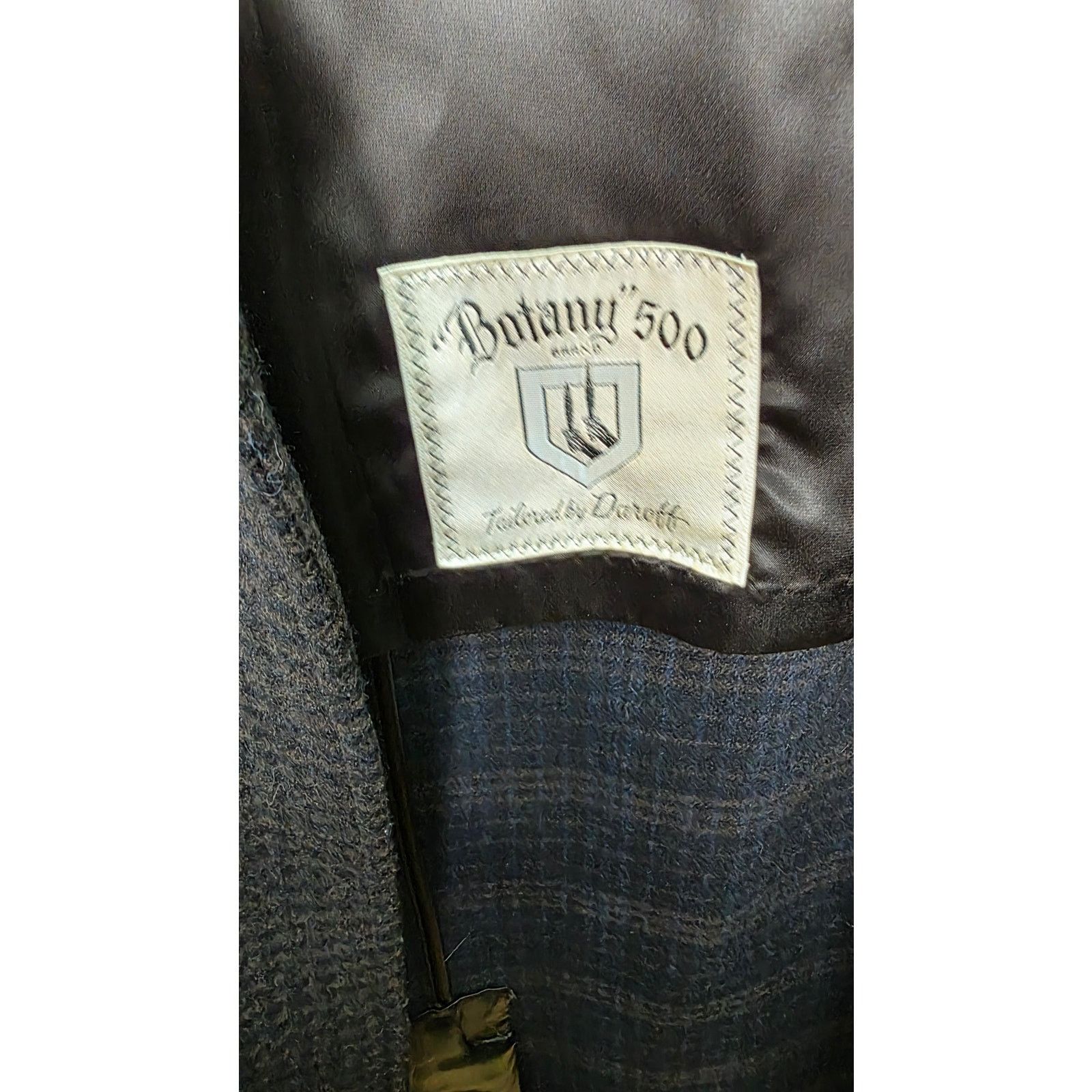 Botany 500 1960s Vintage Botany 500 Check Pattern USA Union Made Coat Size US XL / EU 56 / 4 - 11 Thumbnail