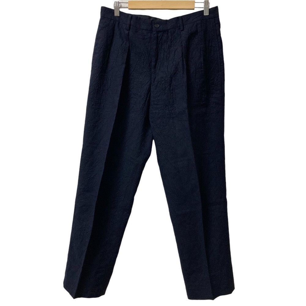 Issey Miyake Issey Miyake Issey Miyake Wrinkle Processed Slacks Textile Pants DUTY FREE for USA Size ONE SIZE - 1 Thumbnail