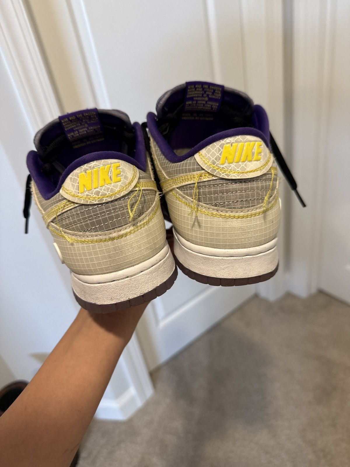 Nike Nike dunk union LA passport pack purple Size US 9.5 / EU 42-43 - 5 Thumbnail
