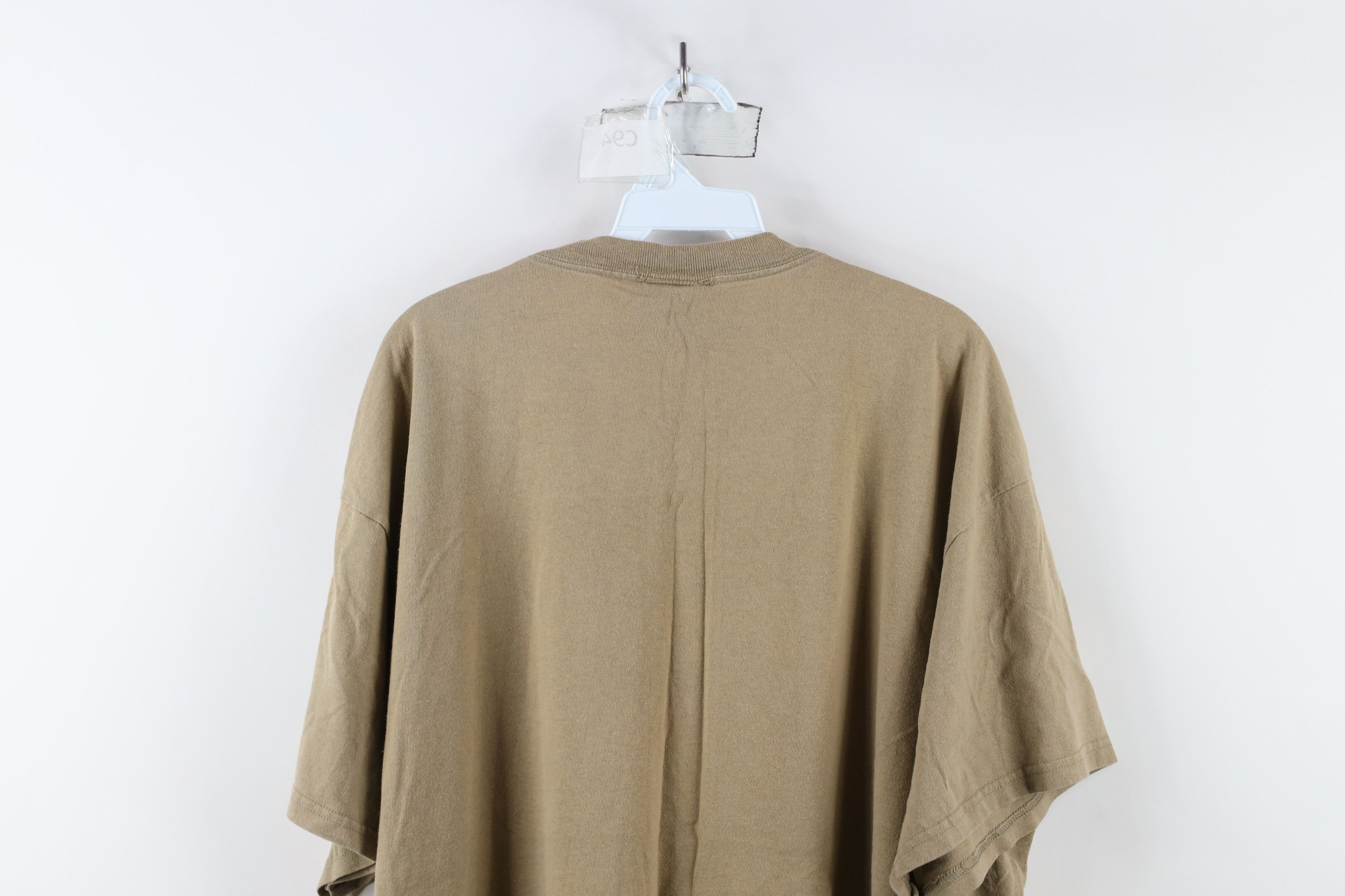 Vintage Vintage 90s Streetwear Deer Monster Bucks T-Shirt Brown Size US XL / EU 56 / 4 - 10 Thumbnail