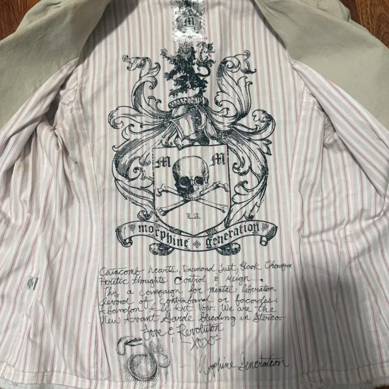 Le Grande Bleu (L.G.B.) morphine generation blazer Size US M / EU 48-50 / 2 - 4 Thumbnail