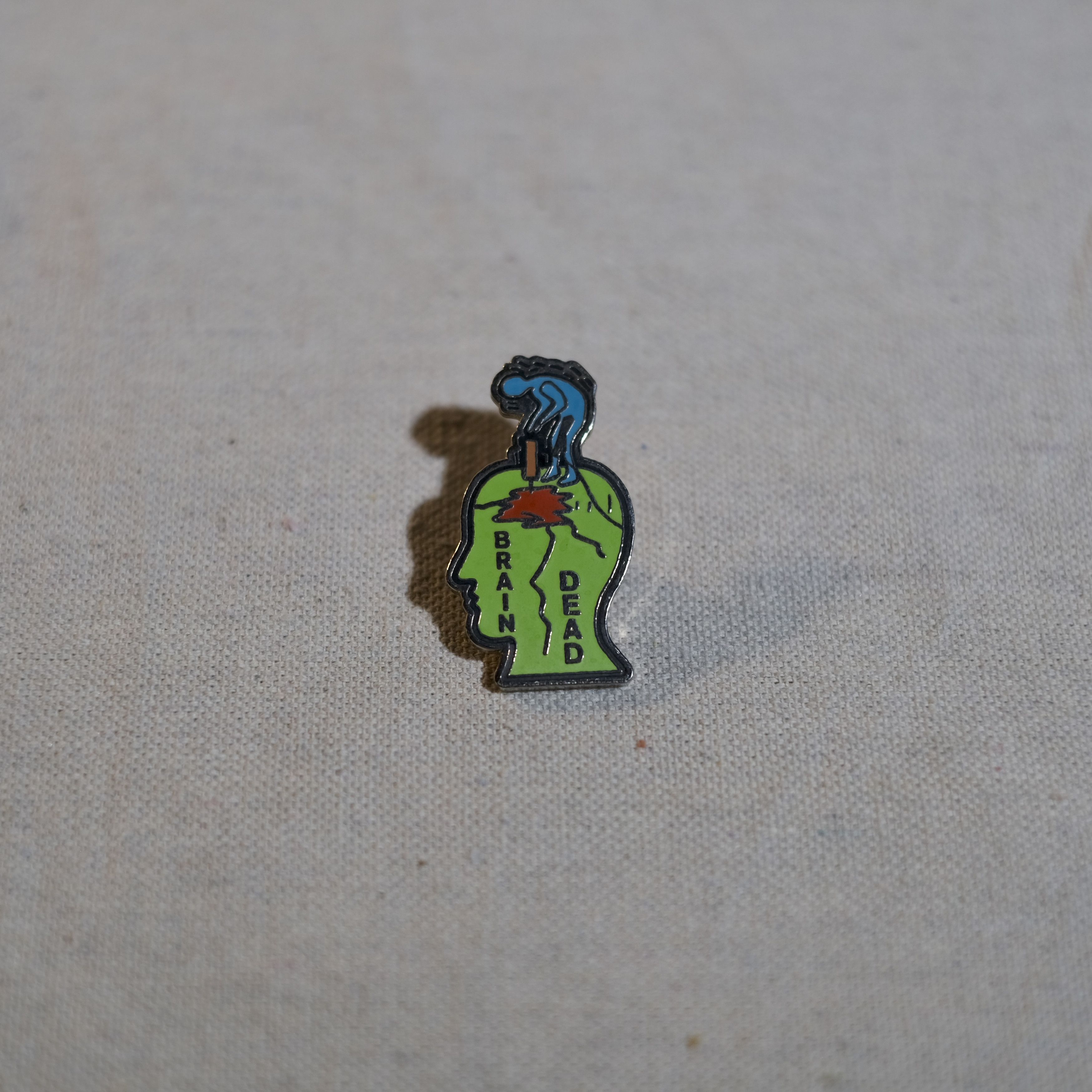 Brain Dead Brain Dead Jack-Hammer Pin Size ONE SIZE - 1 Preview