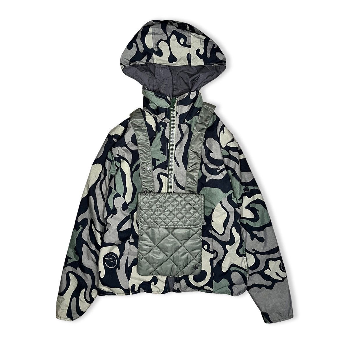Maharishi 1998 Maharishi Reversible Quilted Technical Puffer Size M / US 6-8 / IT 42-44 - 1 Thumbnail