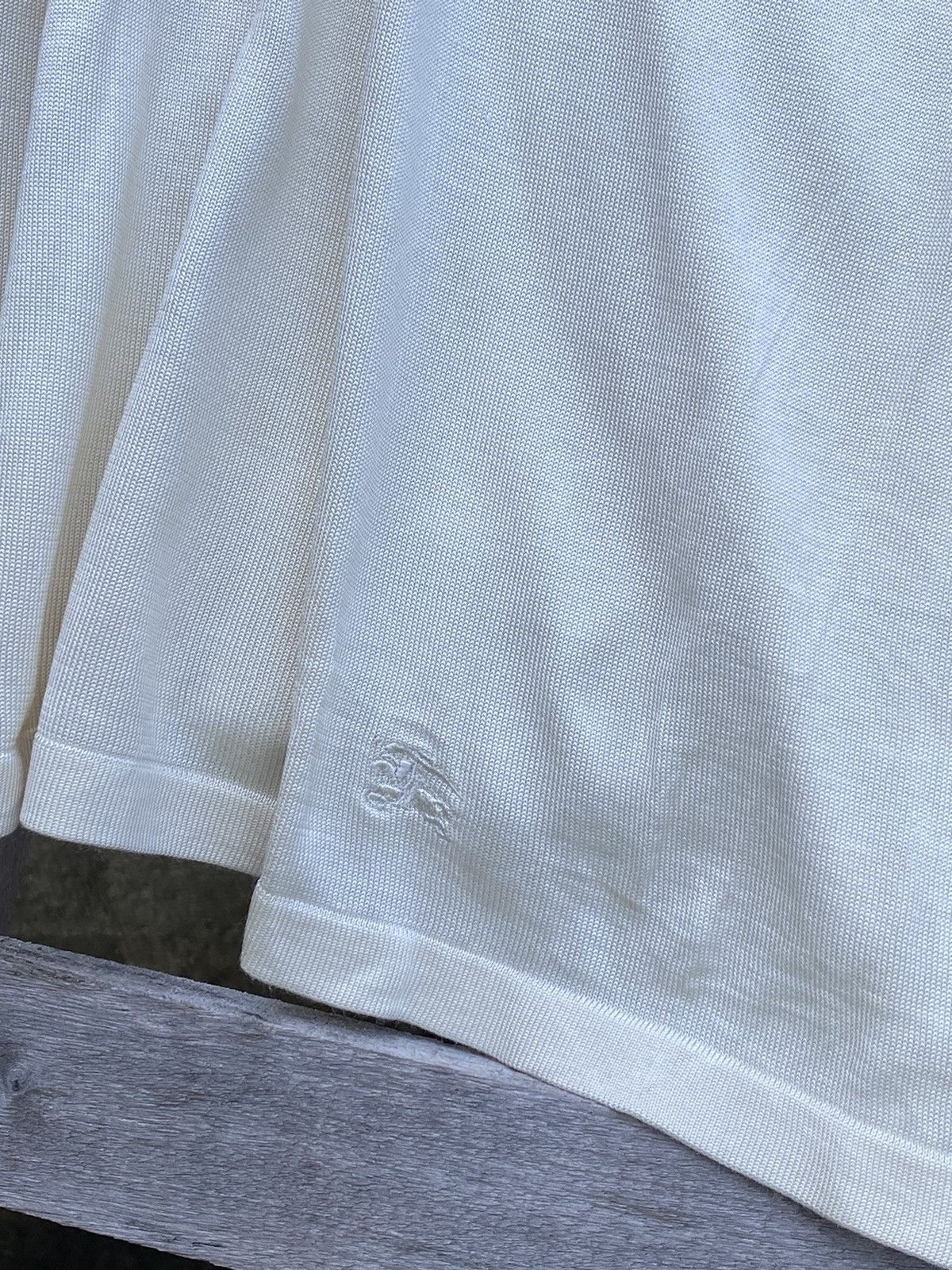 Burberry × Vintage 🔥 Steals 🔥 Burberry 3/4 Sleeve Tshirt Size S / US 4 / IT 40 - 3 Thumbnail