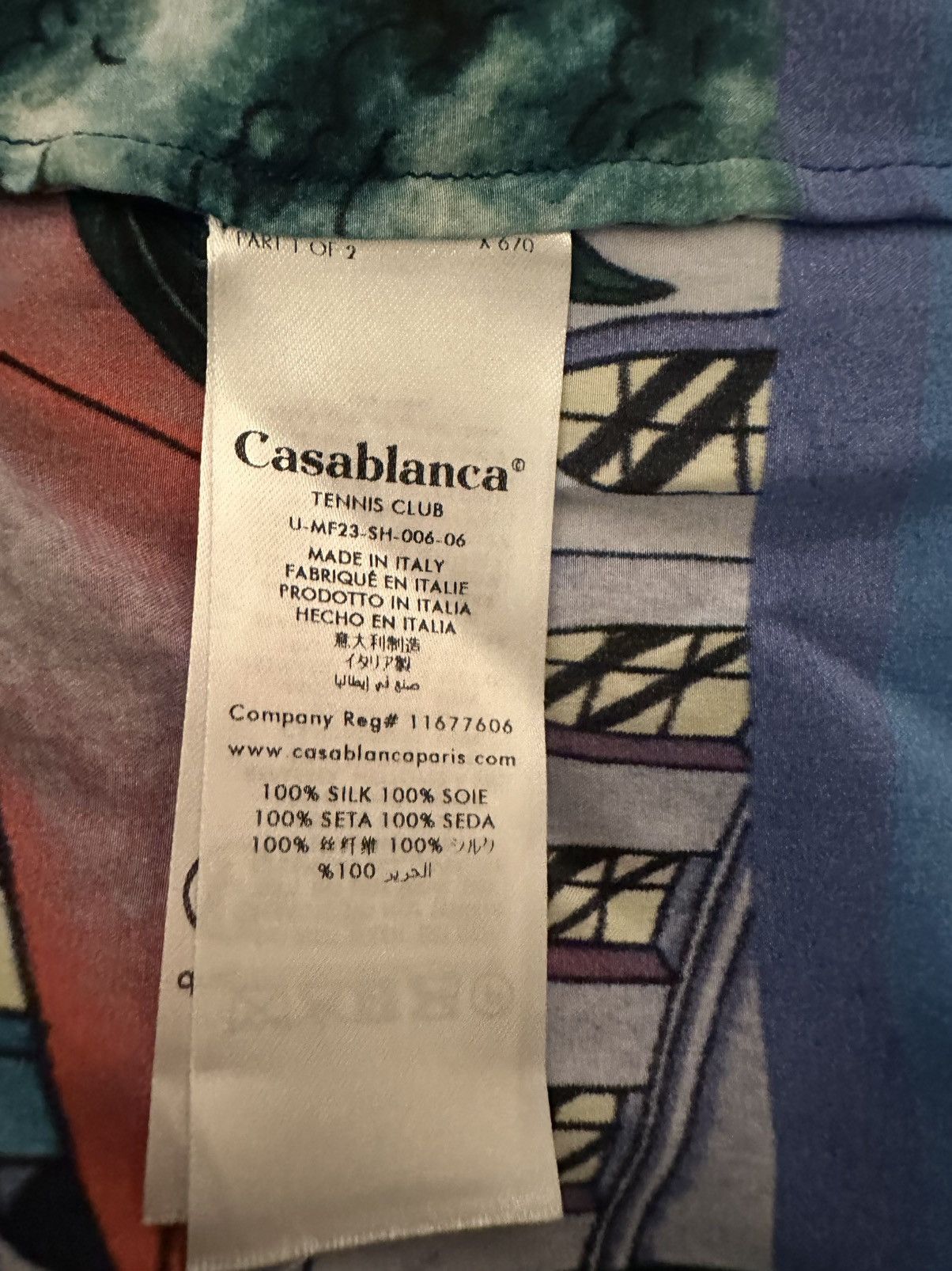 Casablanca RARE CASABLANCA Size US S / EU 44-46 / 1 - 5 Thumbnail