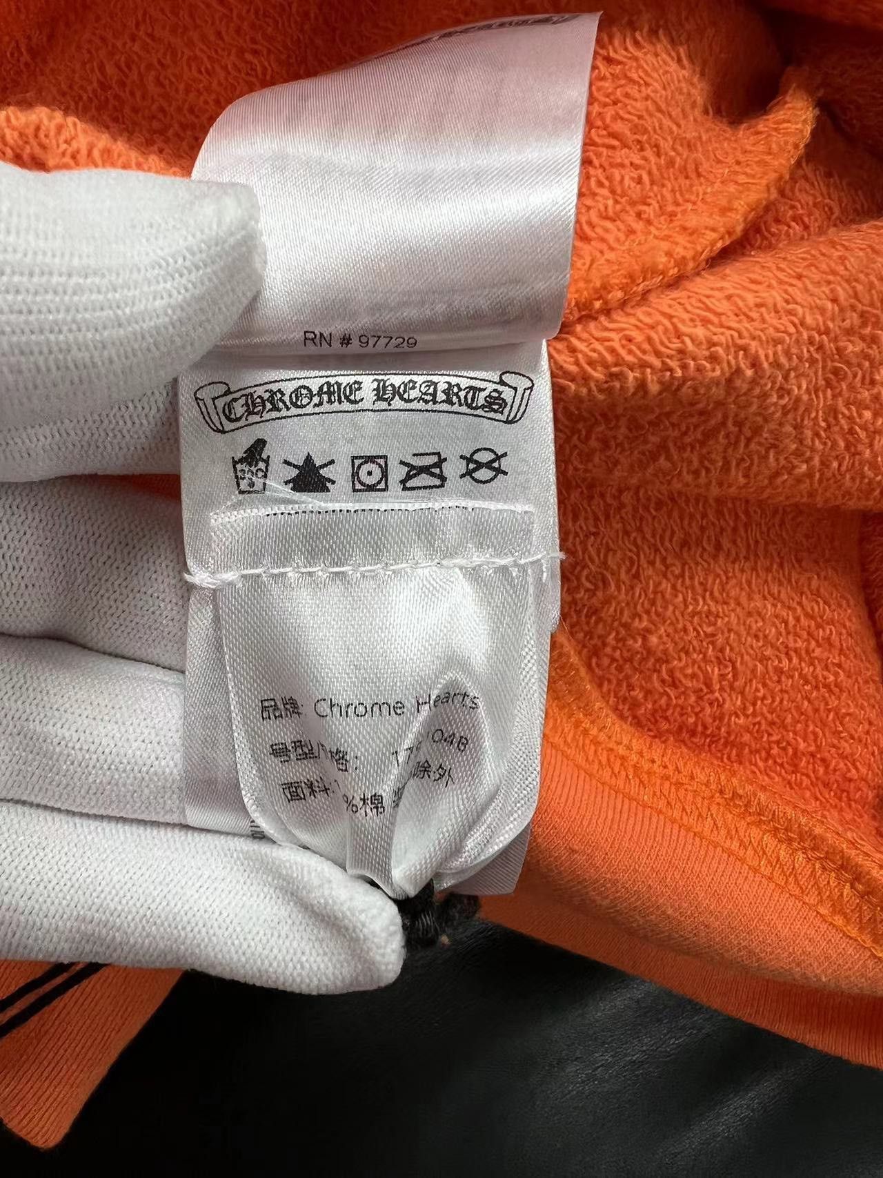 Chrome Hearts CHROME HEARTS Matty Boy Link & Build Hoodie ORANGE Size US L / EU 52-54 / 3 - 9 Thumbnail